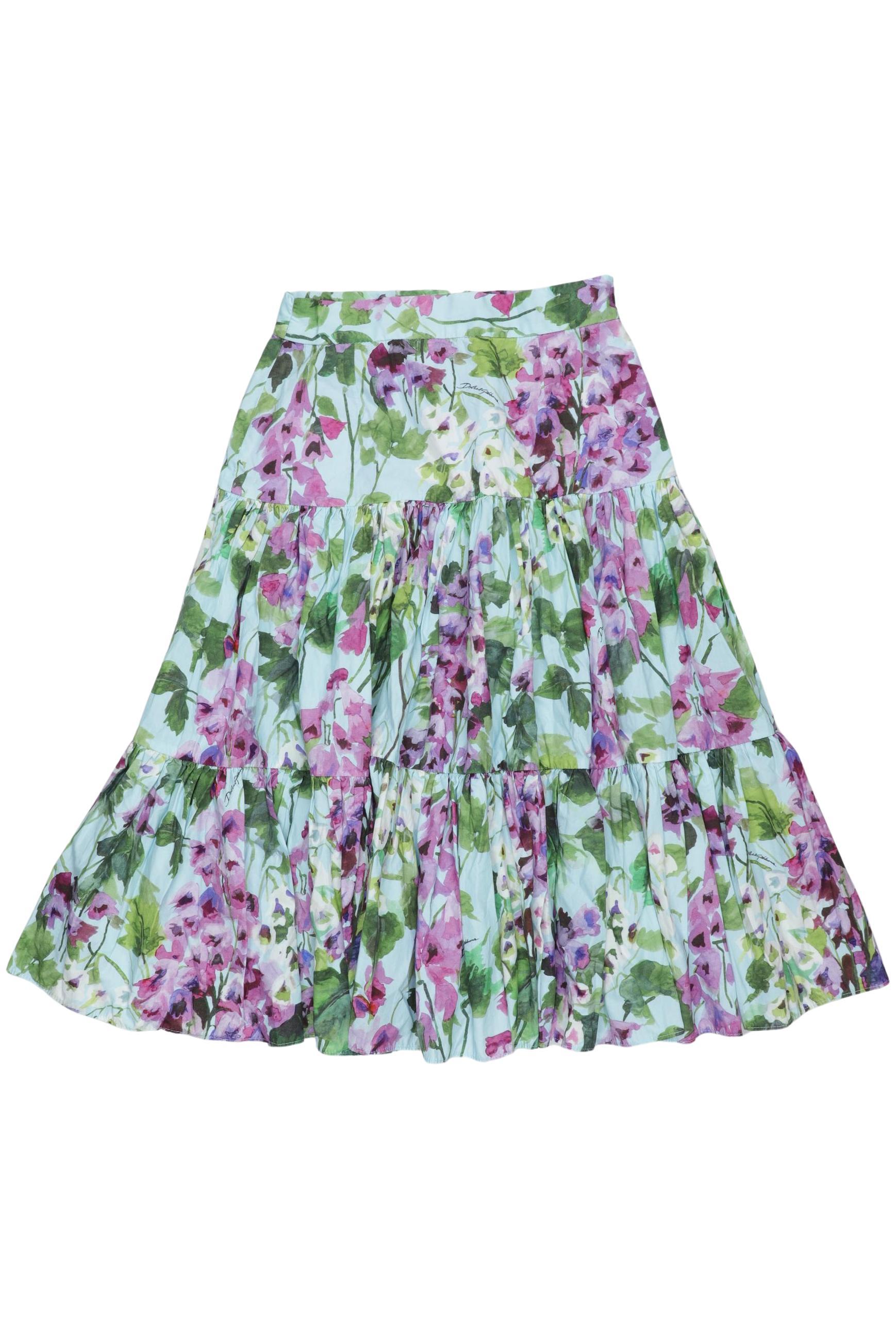 

Dolce&Gabbana Damen Rock, mehrfarbig, Gr. 140