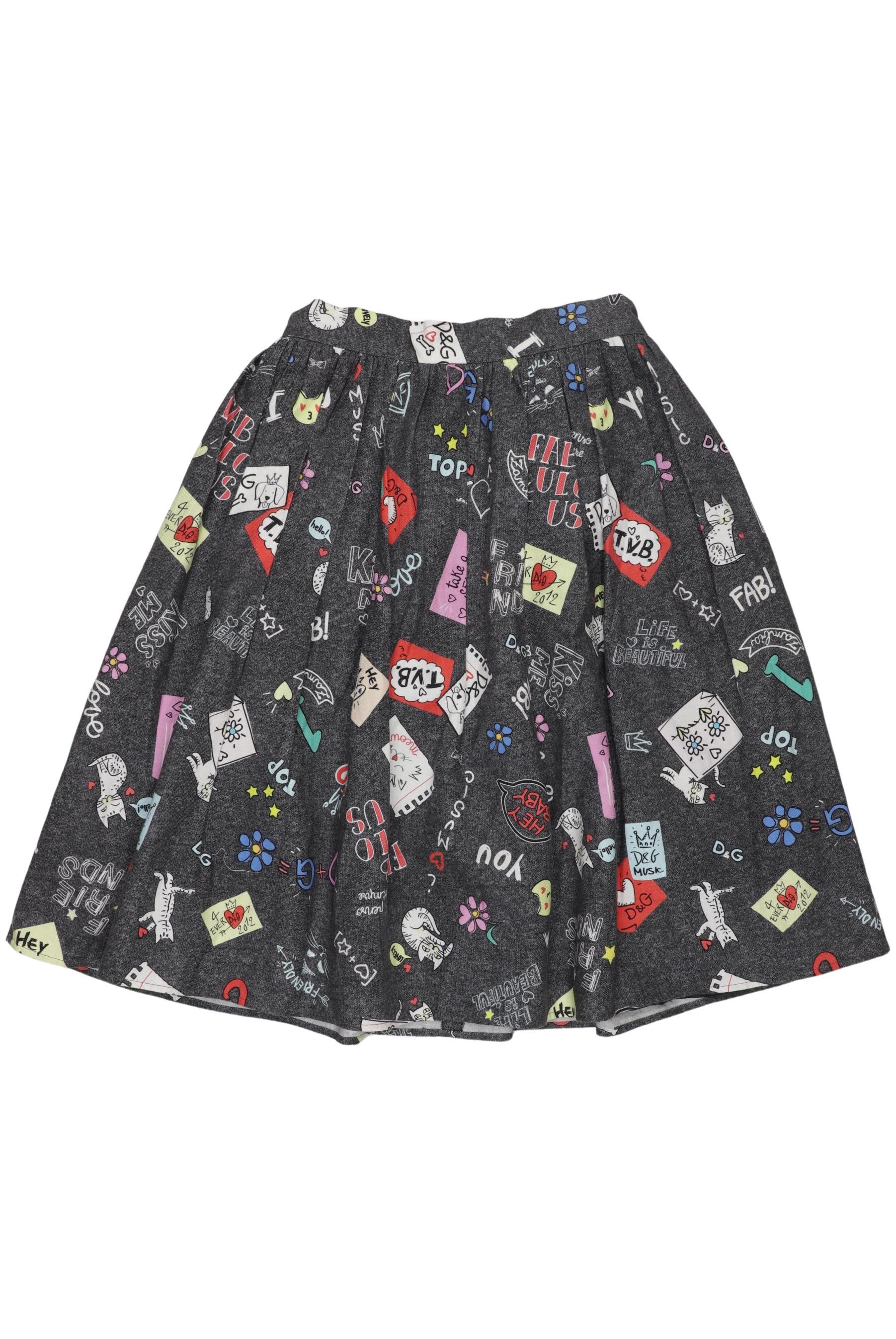 

Dolce&Gabbana Damen Rock, grau, Gr. 152