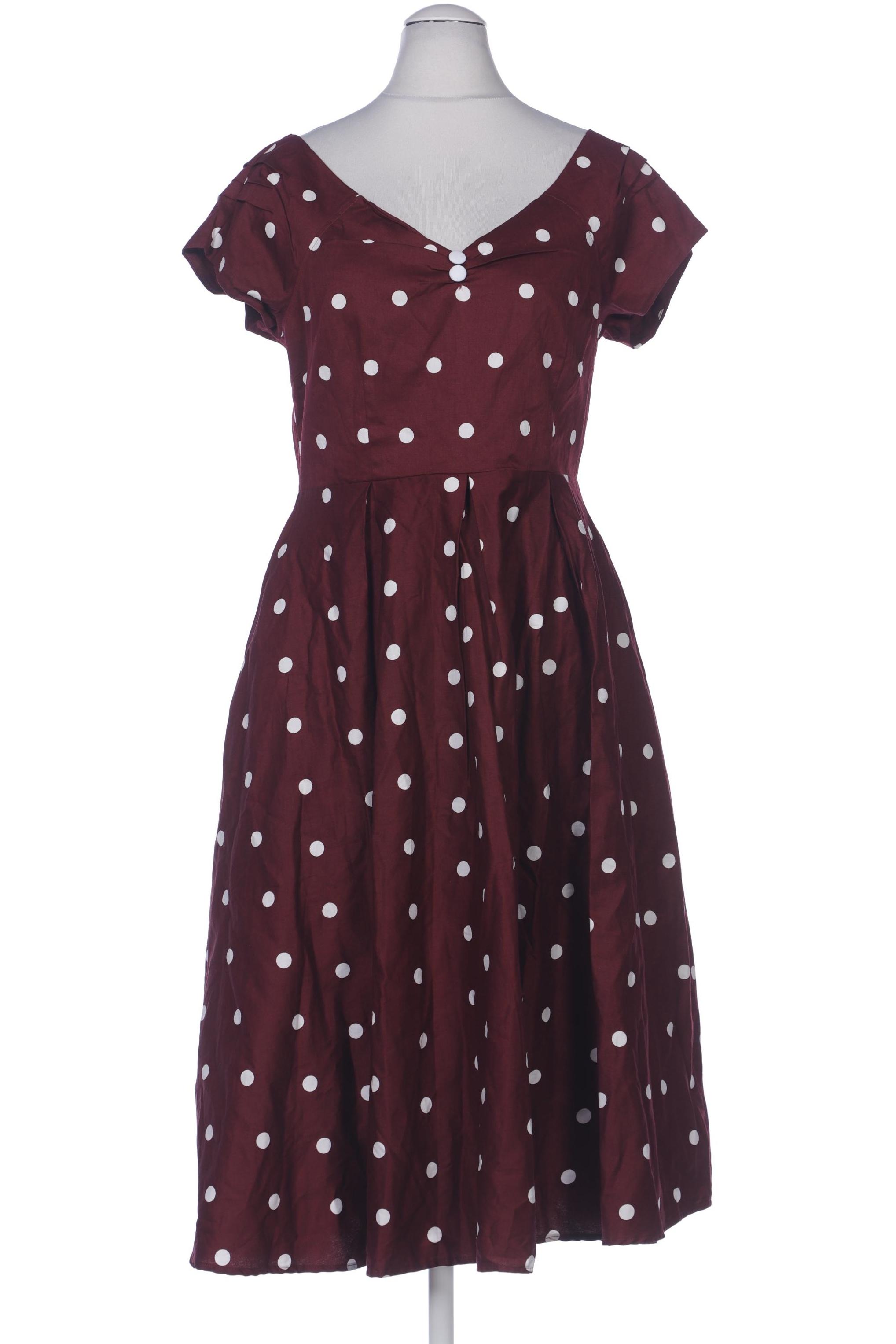 

Dolly and Dotty Damen Kleid, bordeaux, Gr. 40