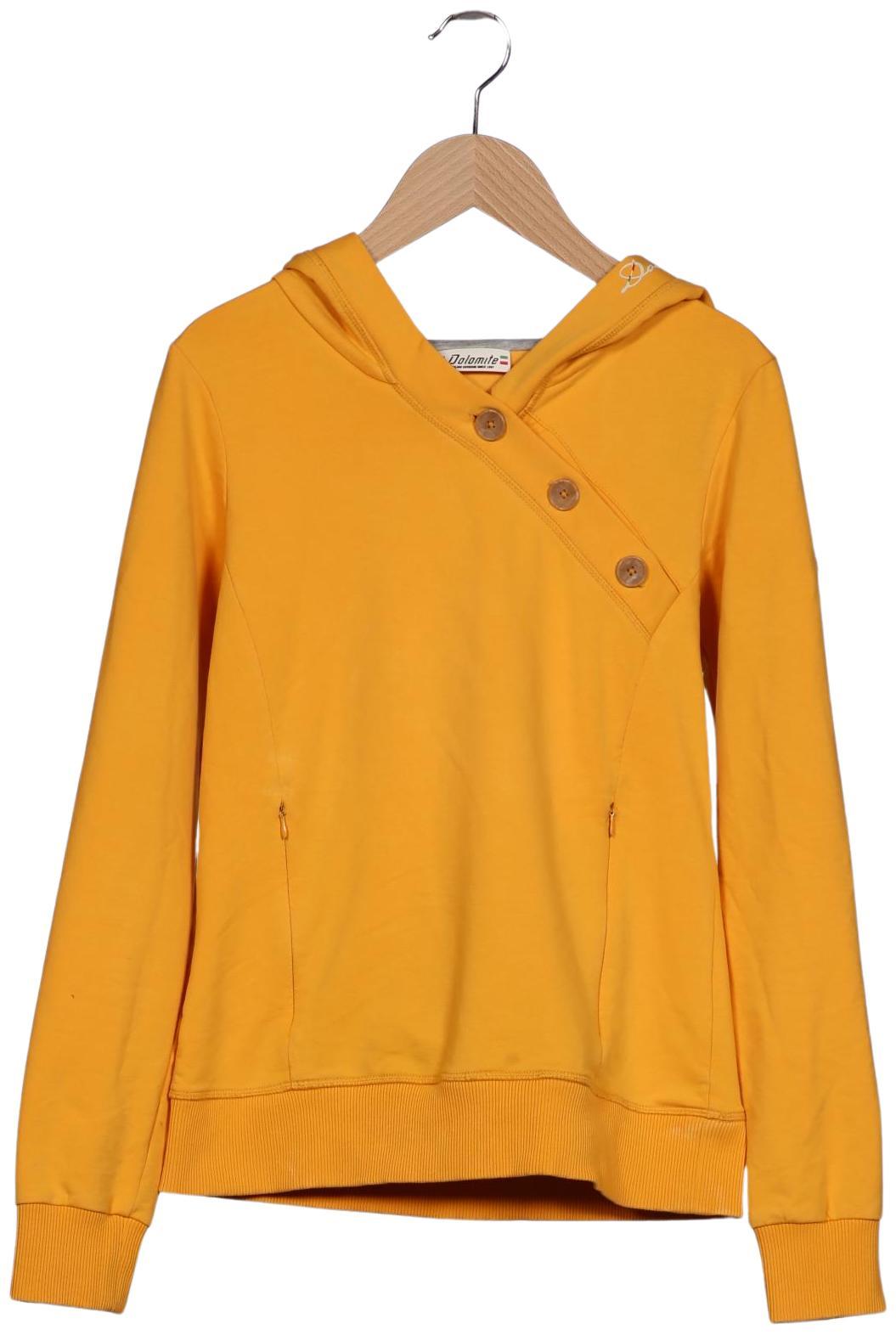

Dolomite Damen Kapuzenpullover, gelb, Gr. 34