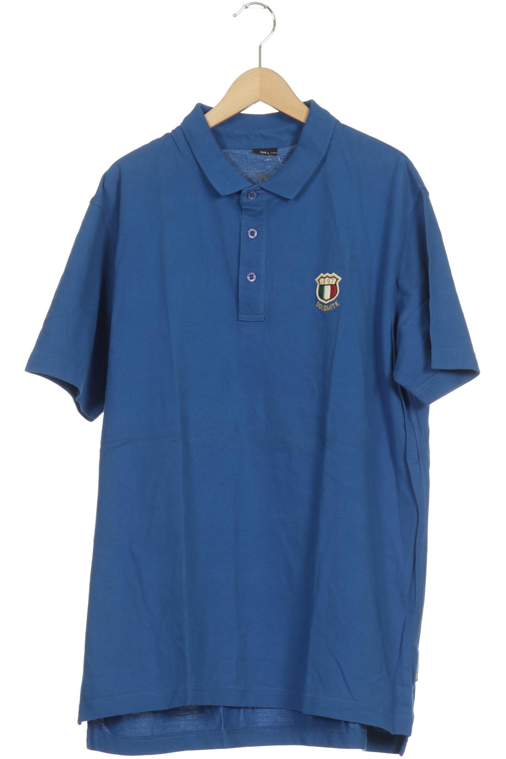 Thumbnail - Dolomite Herren Poloshirt, blau, Gr.