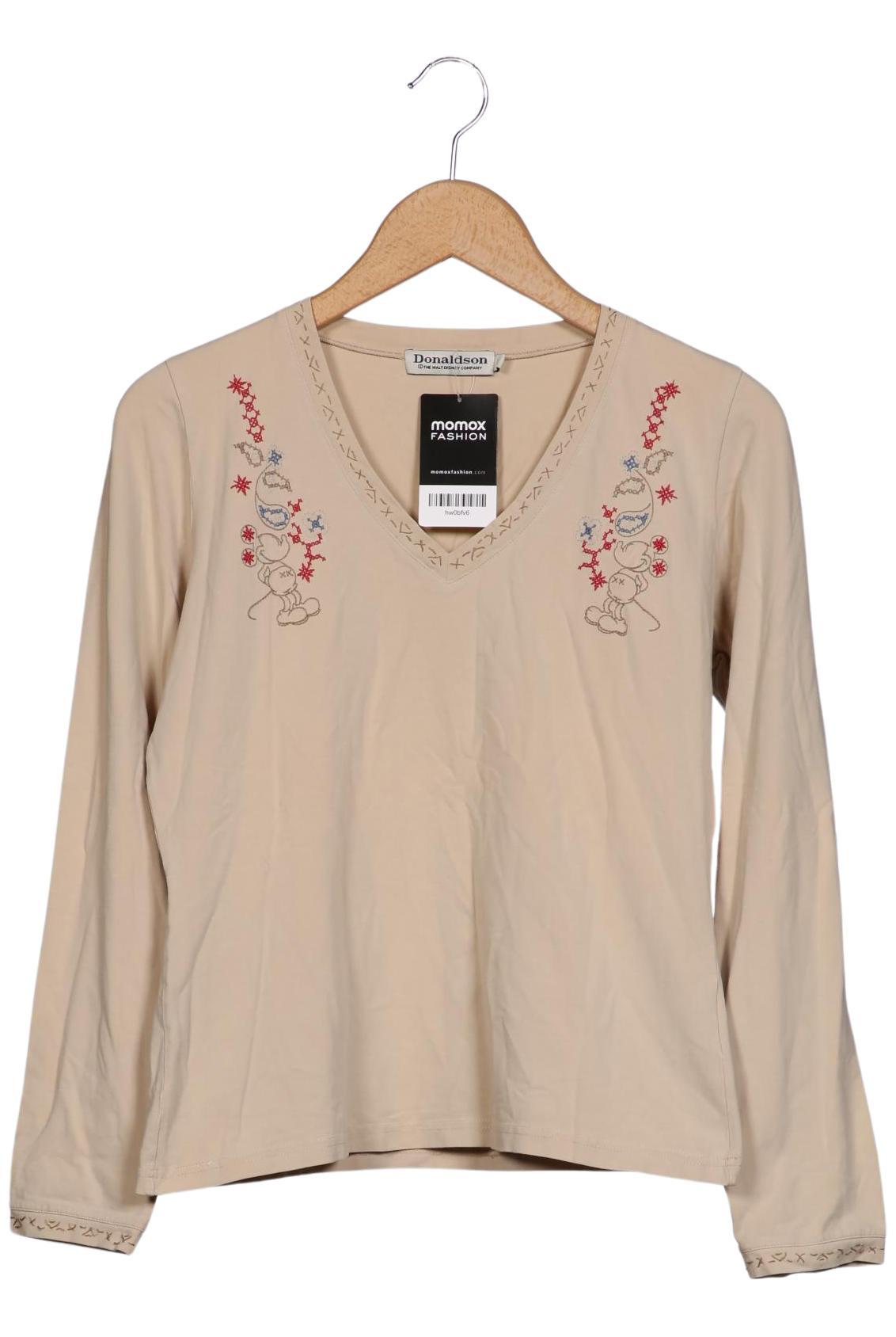 

Donaldson Damen Langarmshirt, beige, Gr. 42