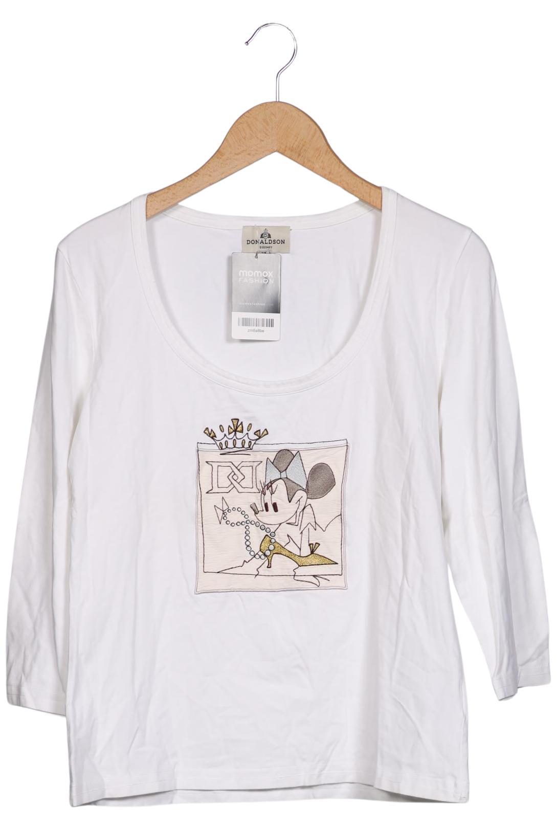 

Donaldson Damen Langarmshirt, weiß, Gr. 44