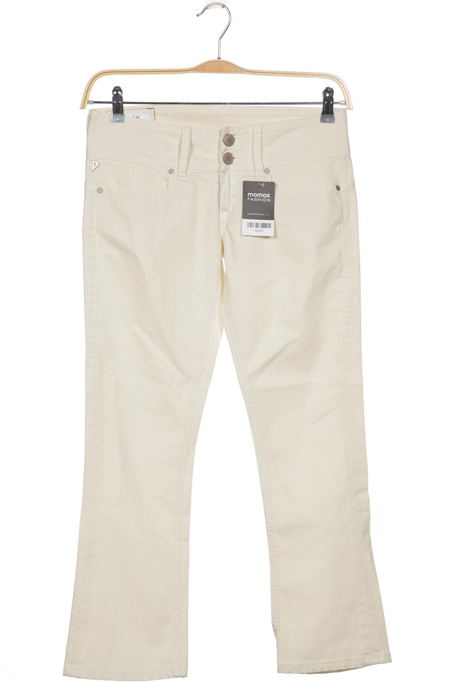 

Dondup Damen Jeans, cremeweiß, Gr. 38