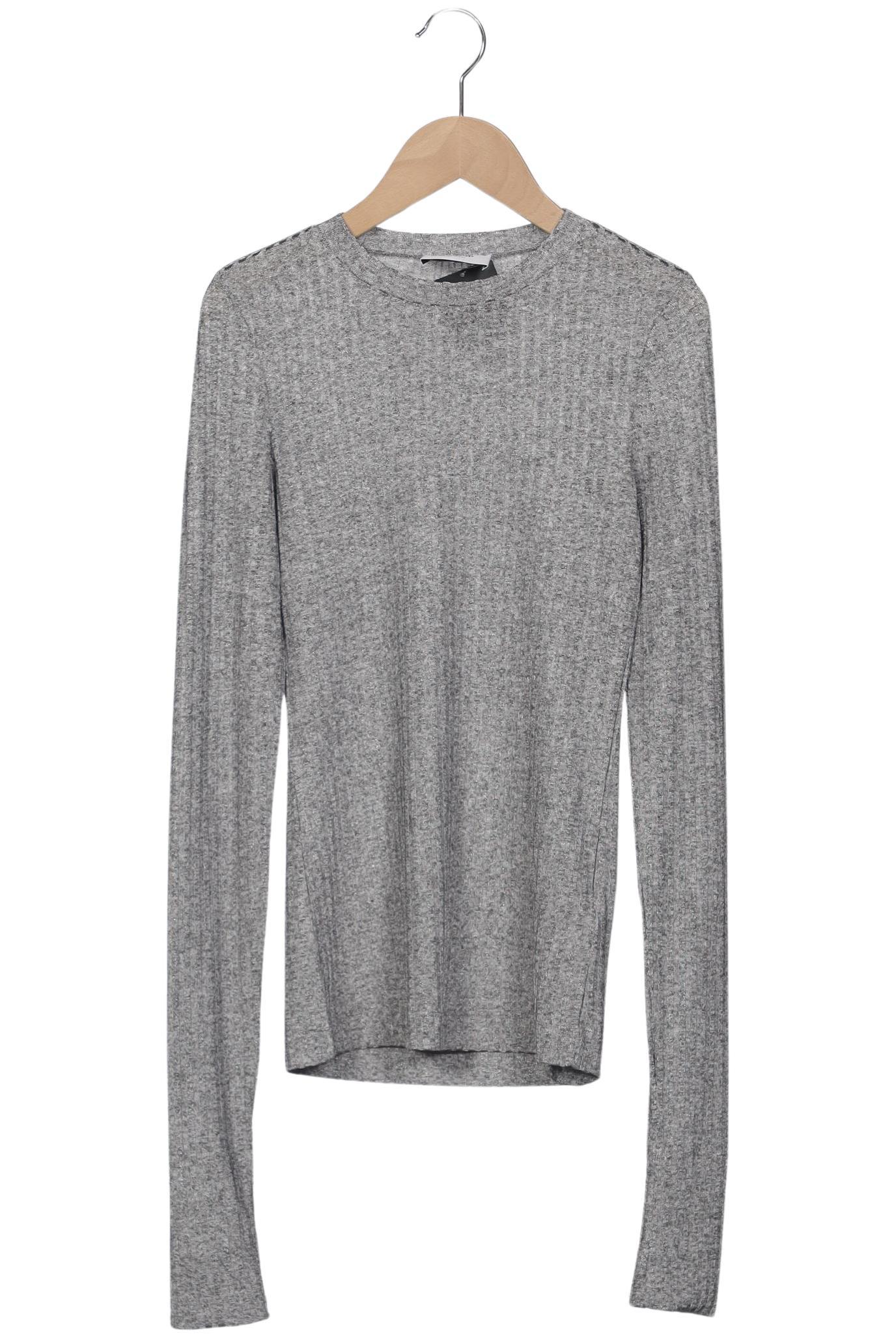 

Dondup Damen Langarmshirt, grau, Gr. 34