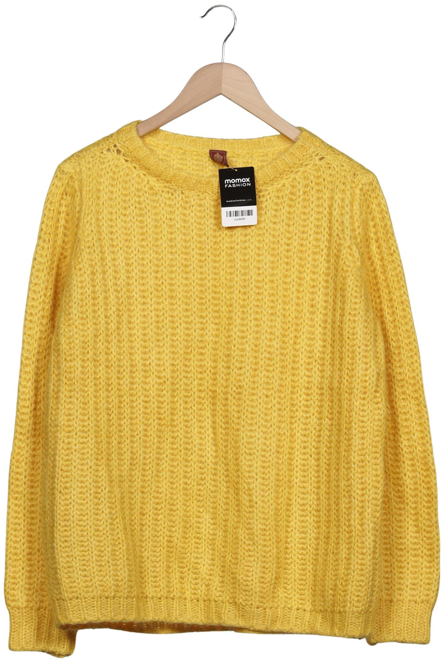 

Dondup Damen Pullover, gelb, Gr. 46
