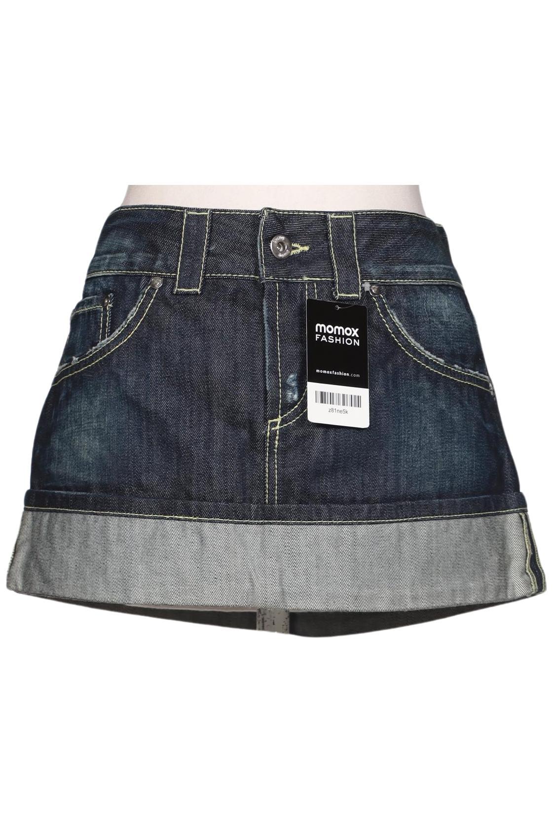 

Dondup Damen Rock, marineblau, Gr. 28