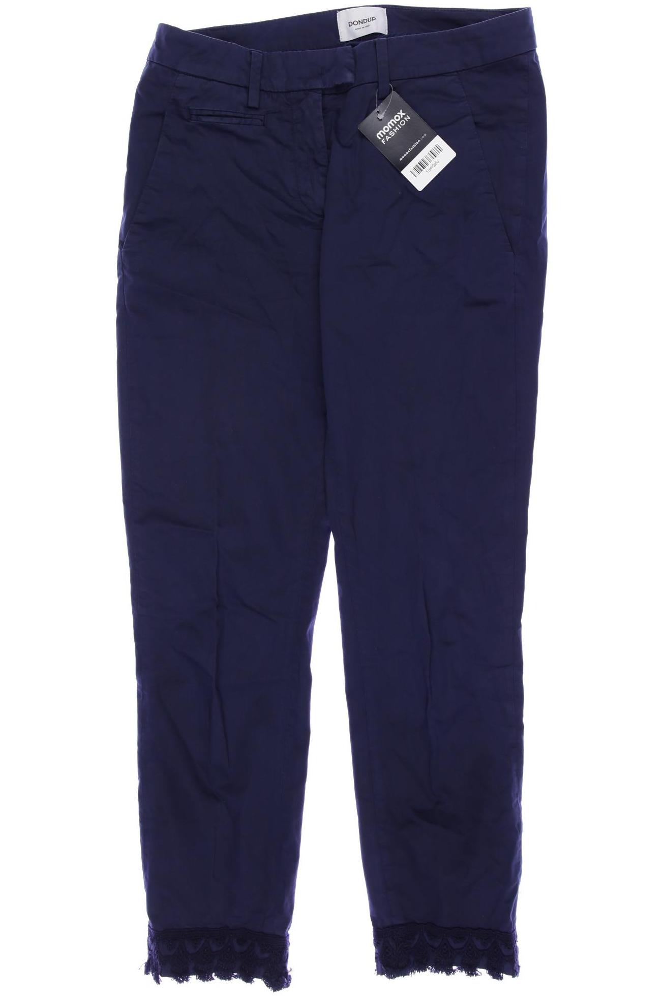 

Dondup Damen Stoffhose, marineblau