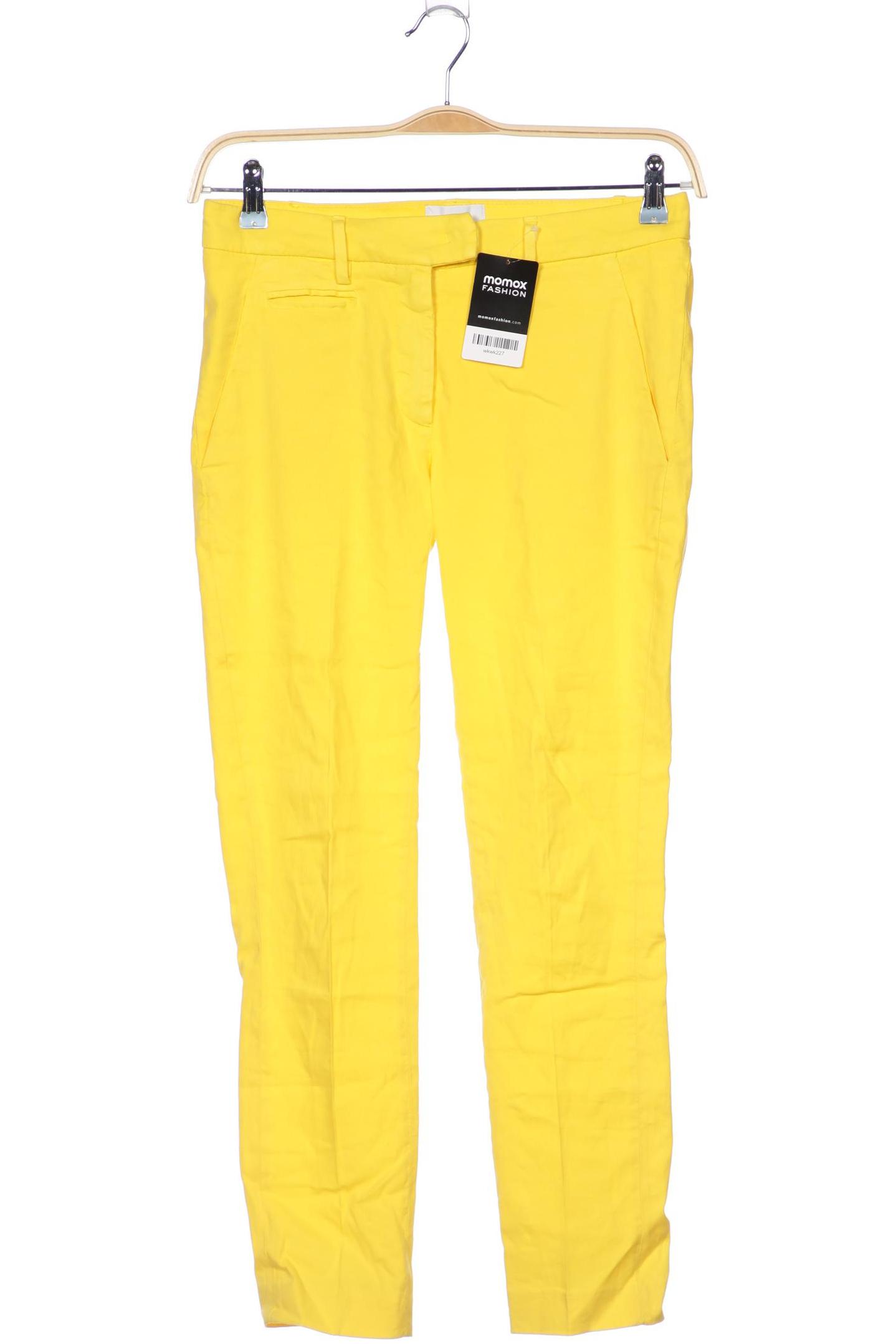 

Dondup Damen Stoffhose, gelb, Gr. 27