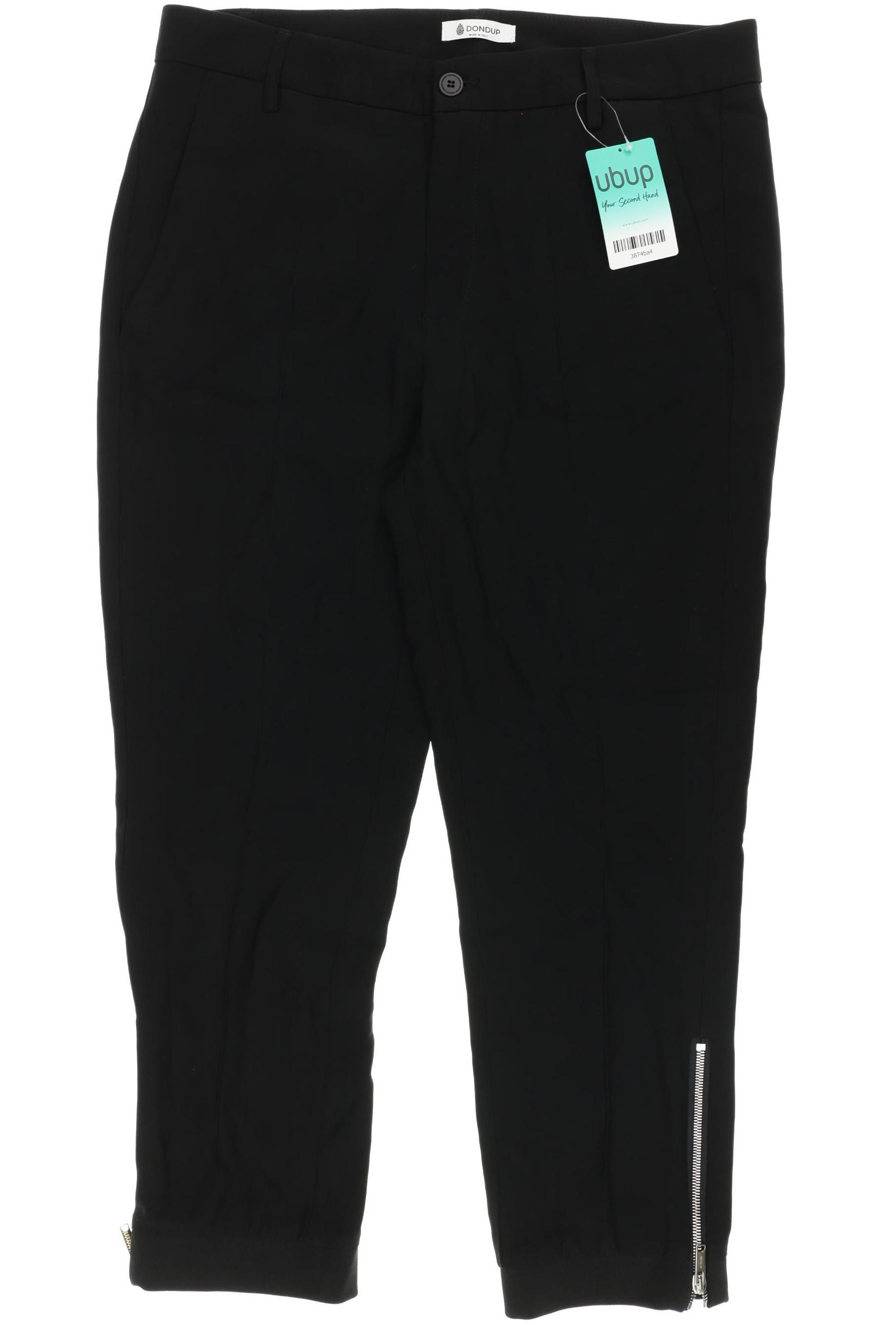 

Dondup Damen Stoffhose, schwarz, Gr. 46