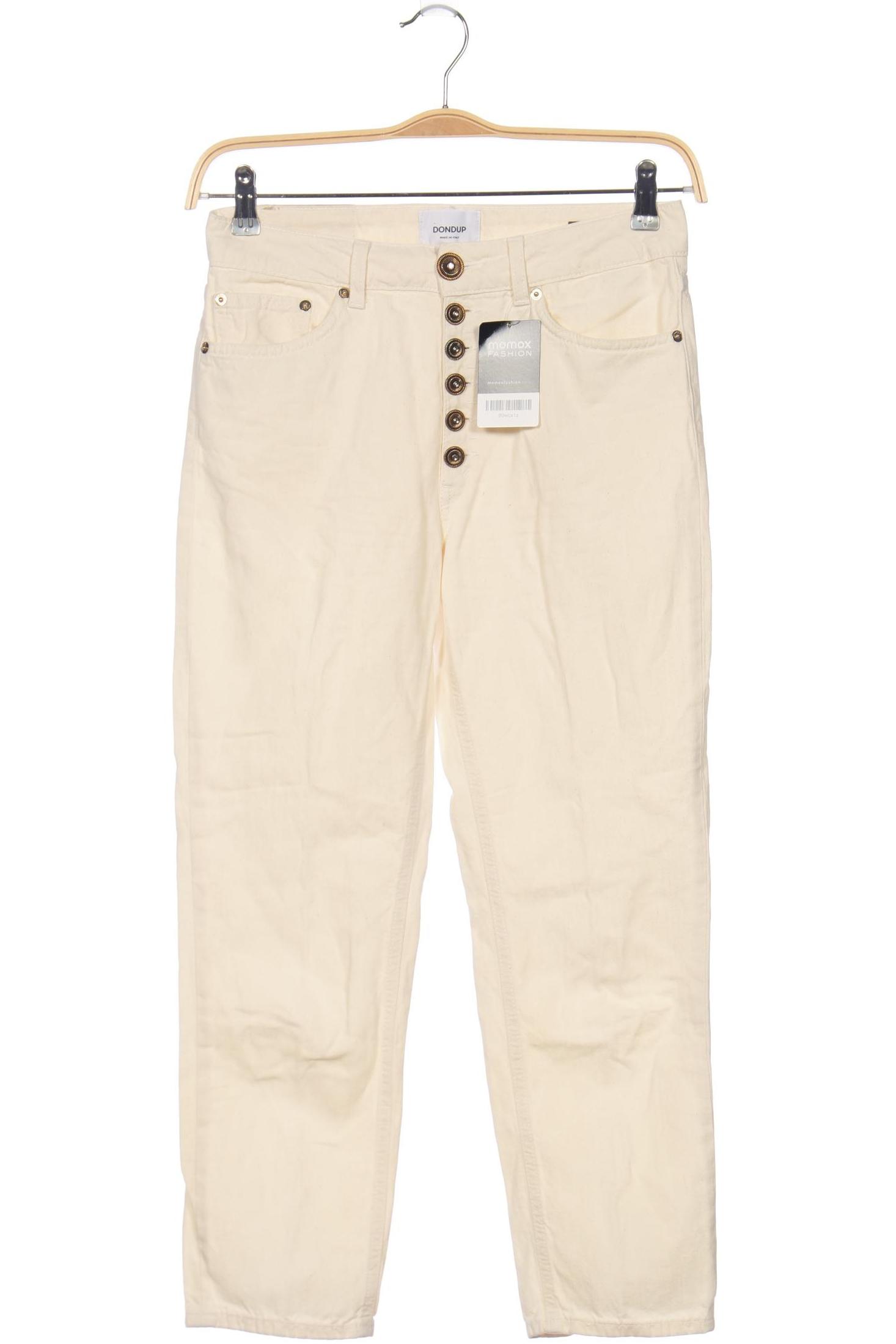 

Dondup Damen Stoffhose, cremeweiß