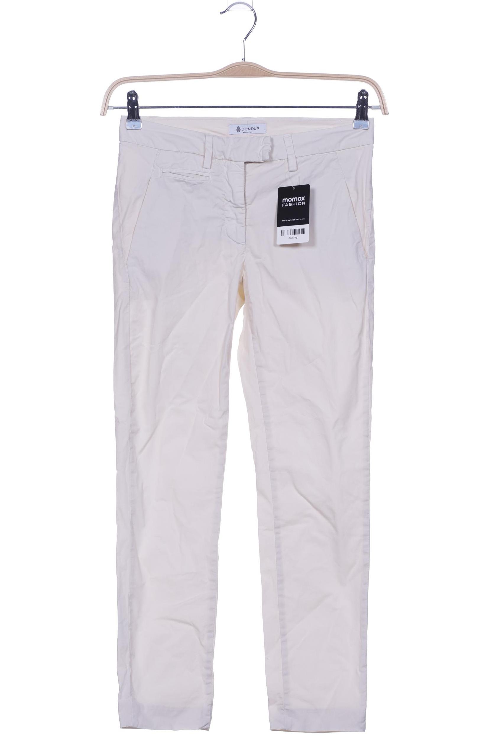 

Dondup Damen Stoffhose, cremeweiß, Gr. 26
