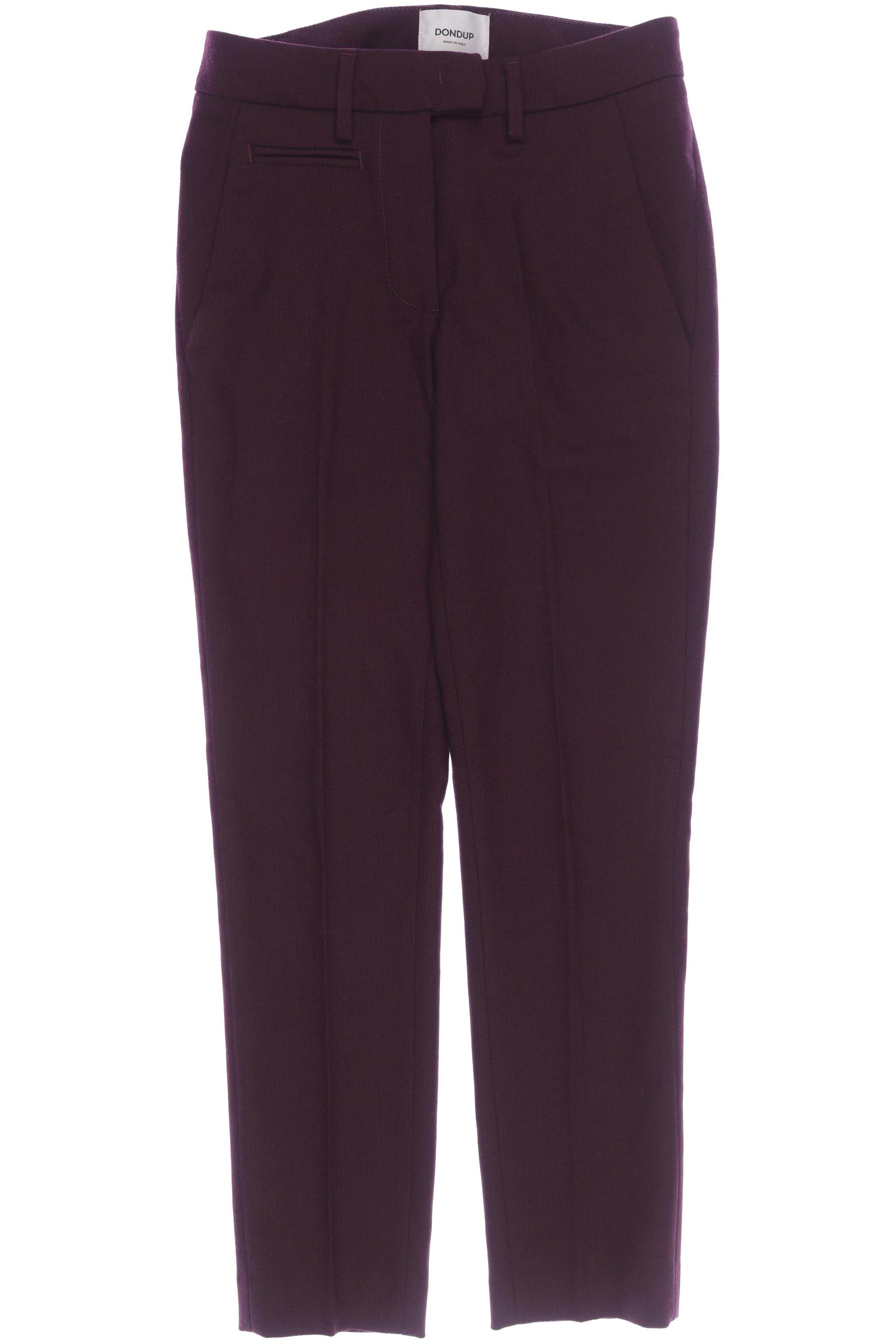 

Dondup Damen Stoffhose, bordeaux, Gr. 25