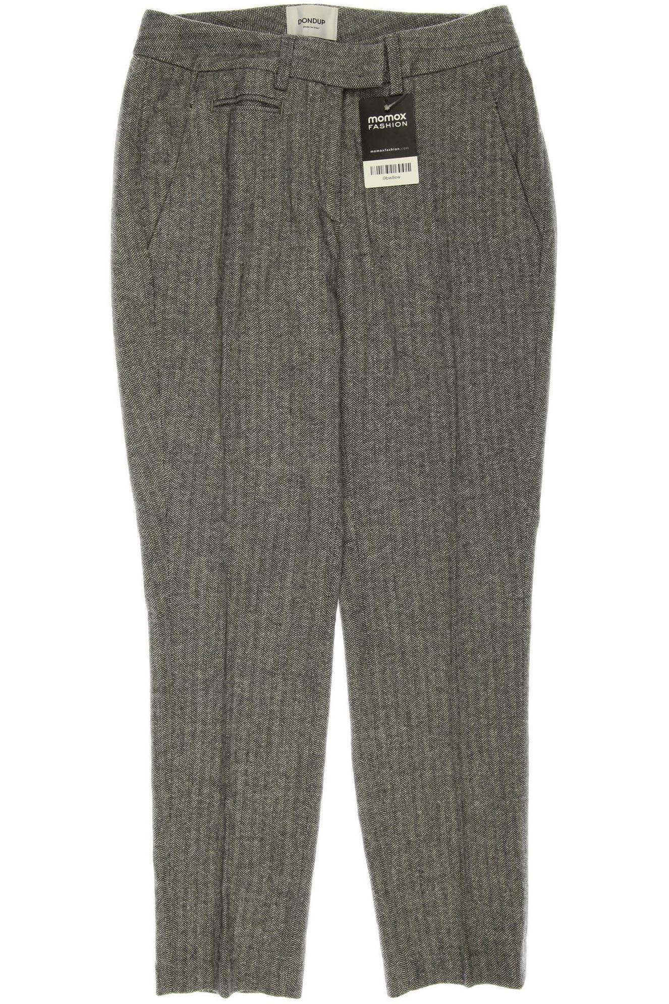 

Dondup Damen Stoffhose, grau, Gr. 26