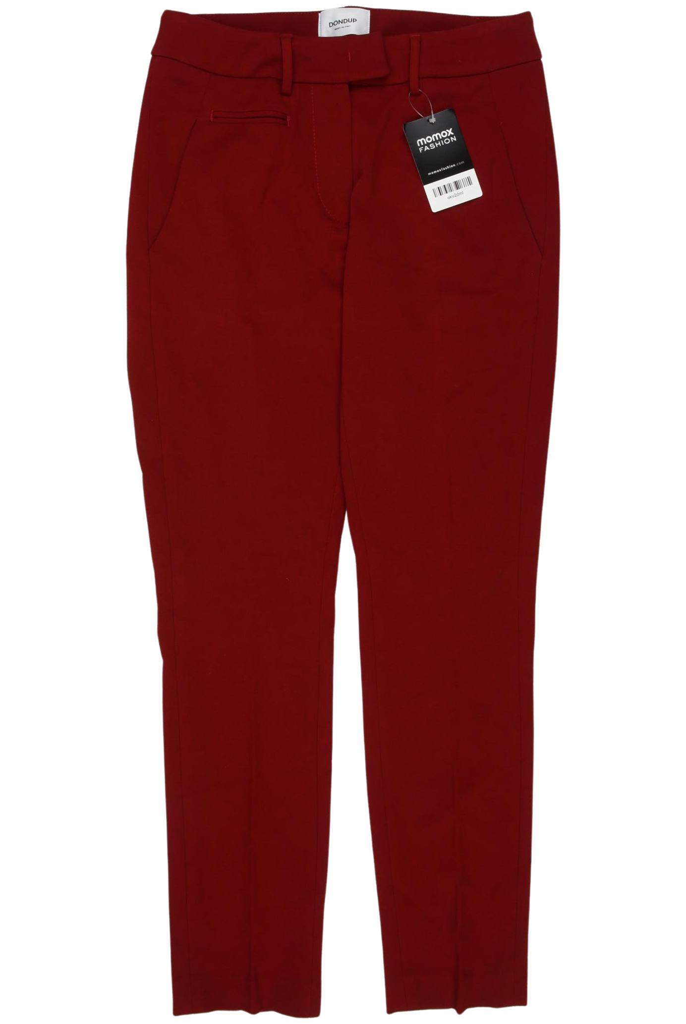 Thumbnail - Dondup Damen Stoffhose, rot, Gr. 26