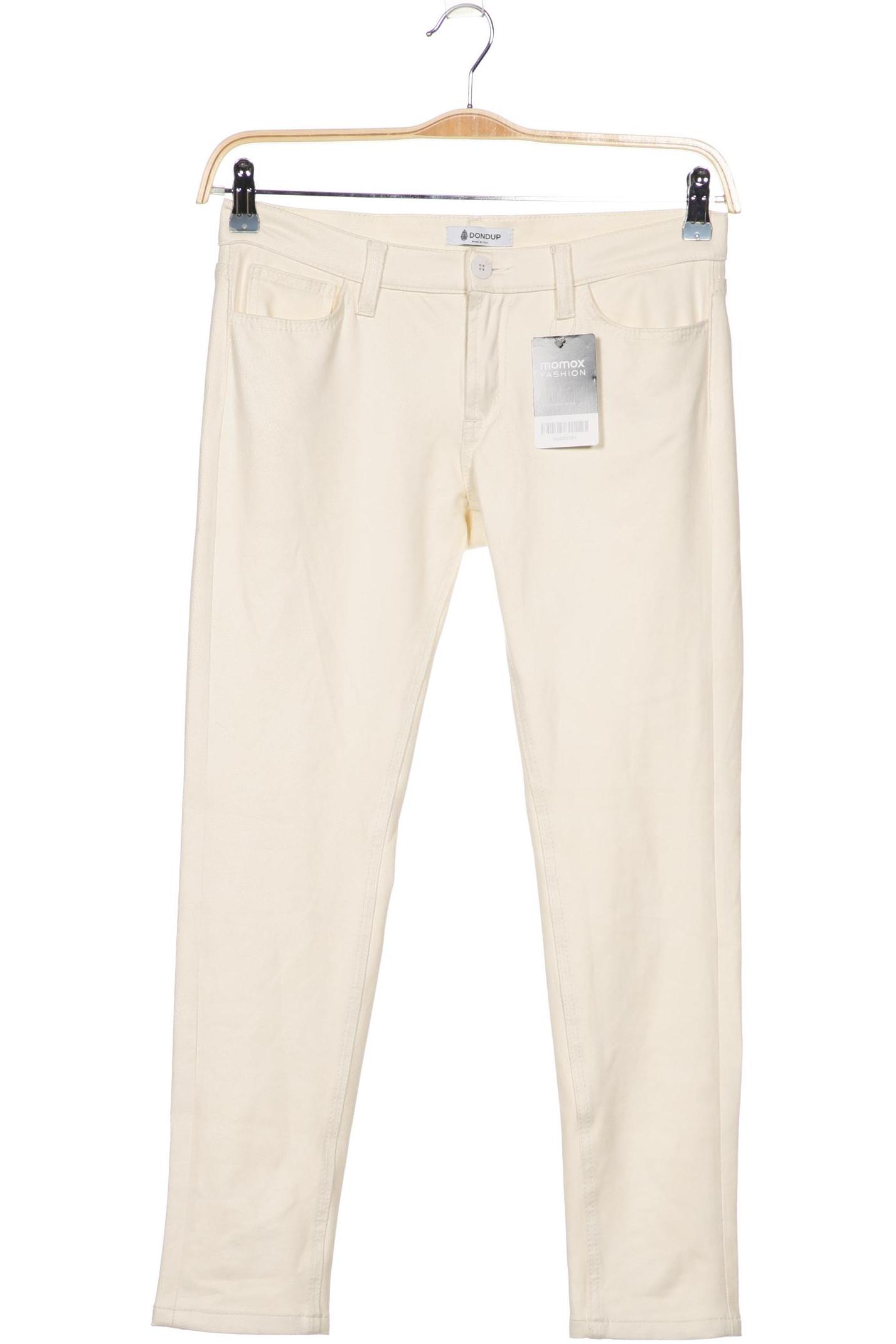 

Dondup Damen Stoffhose, cremeweiß