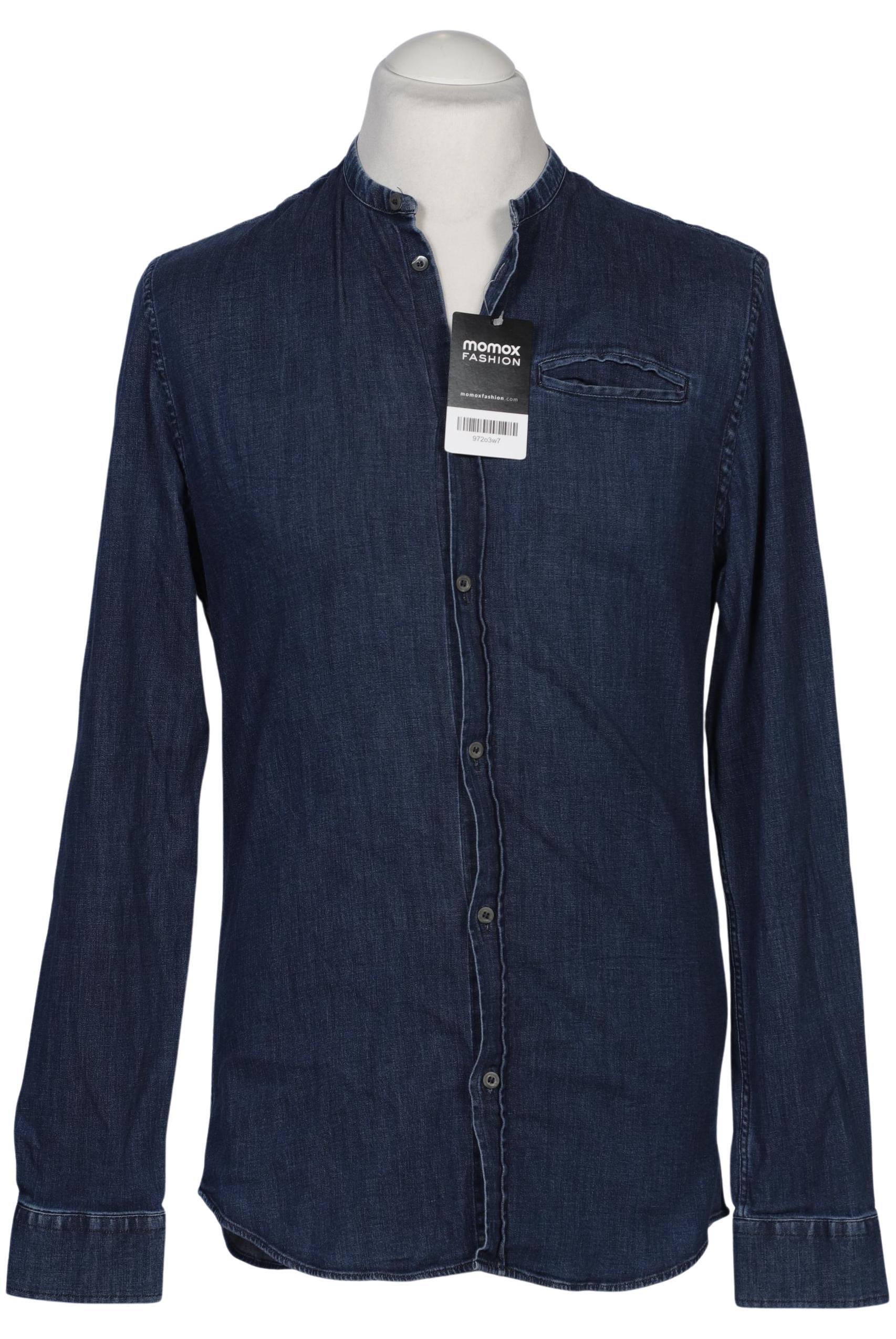 Thumbnail - Dondup Herren Hemd, marineblau, Gr. 48