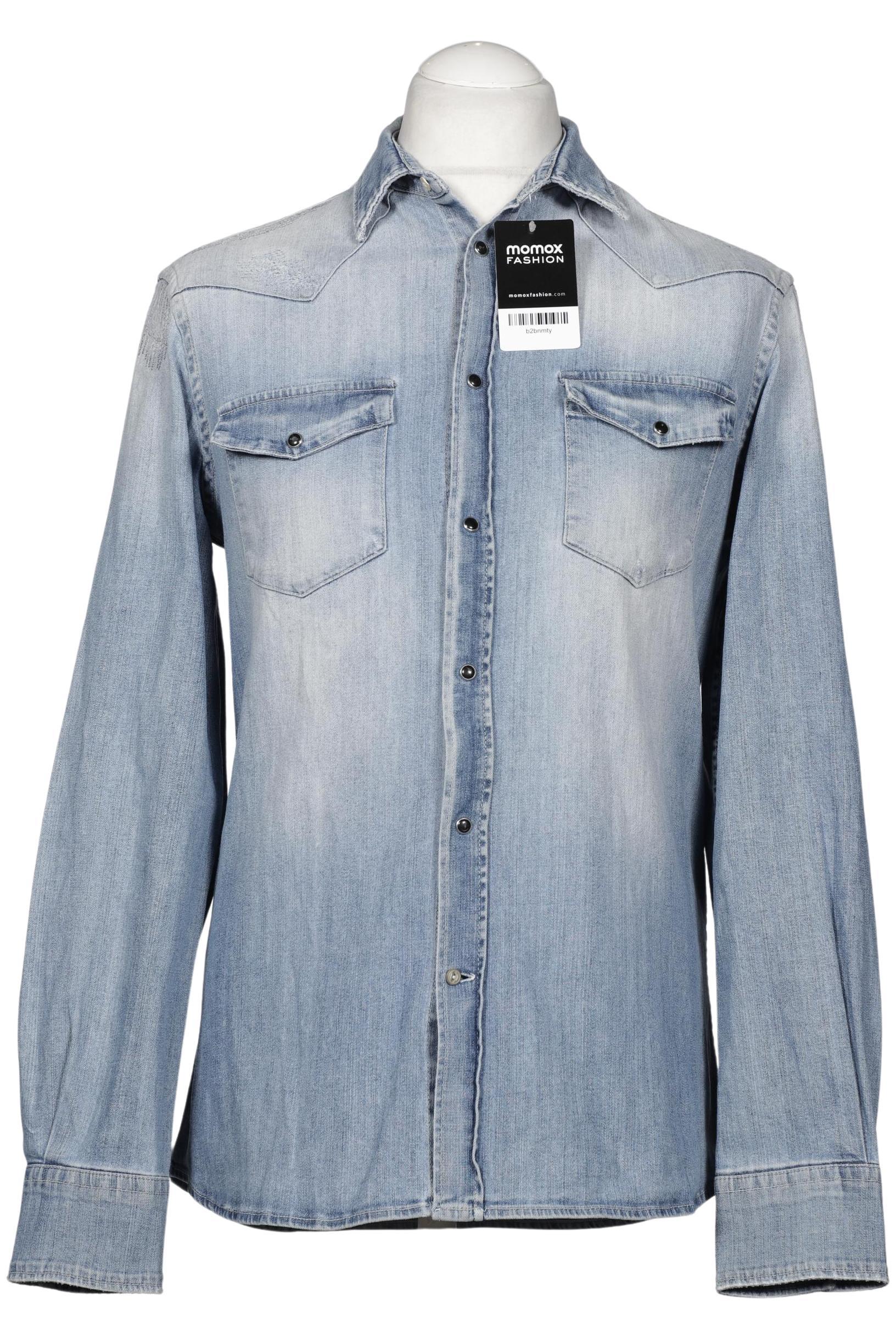 

Dondup Herren Hemd, blau, Gr. 48