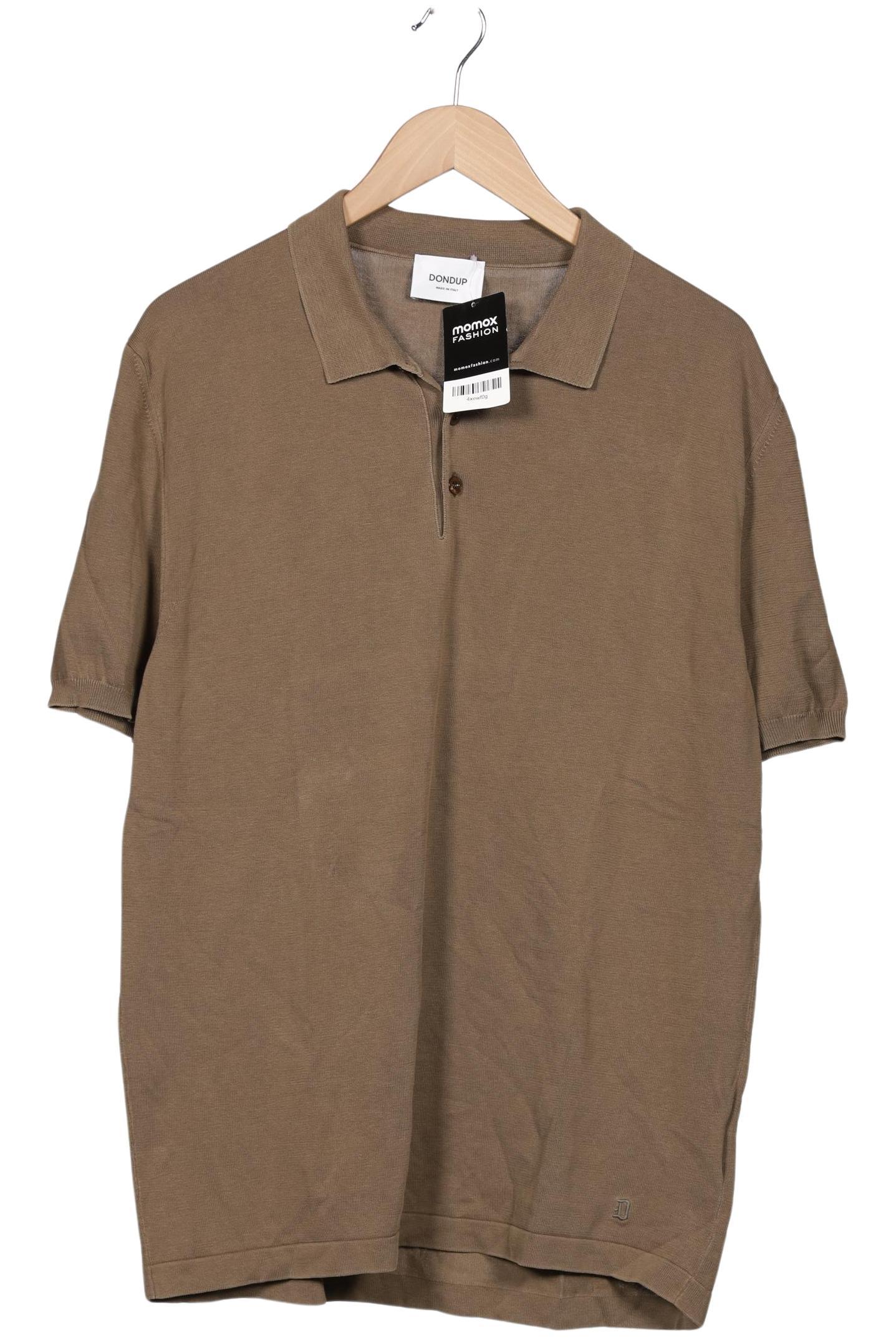 

Dondup Herren Poloshirt, braun, Gr. 56