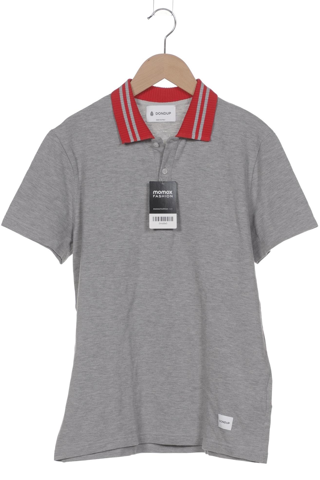 

Dondup Herren Poloshirt, grau, Gr. 48