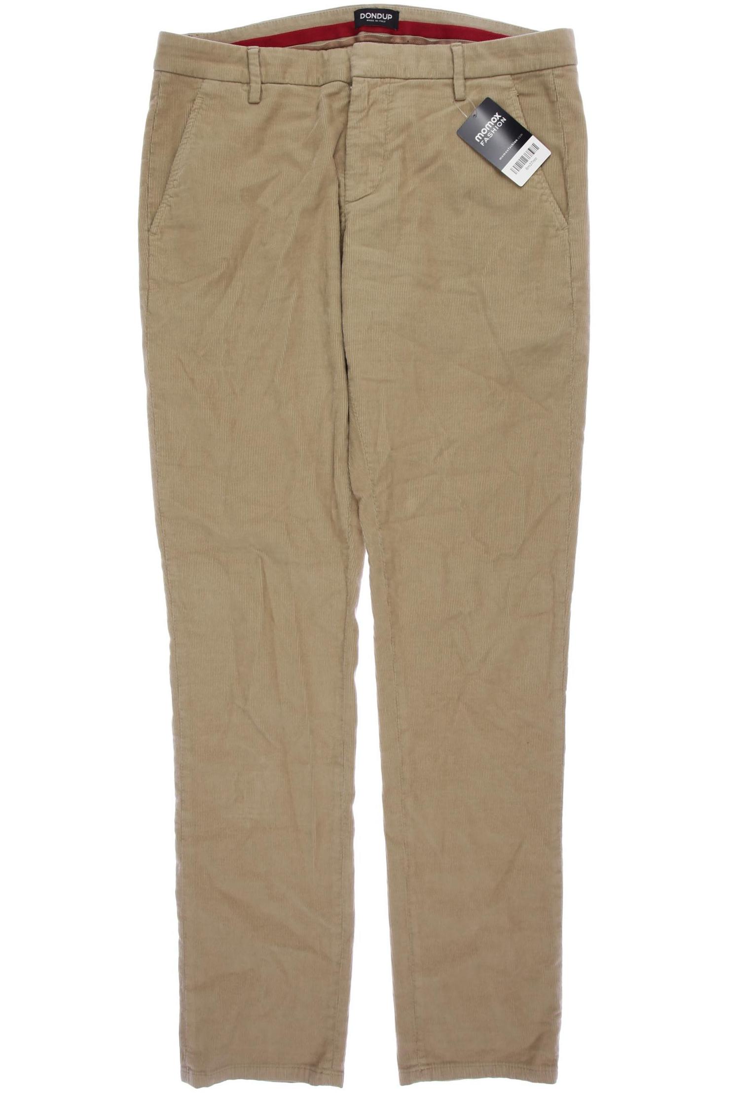 

Dondup Herren Stoffhose, beige, Gr. 33