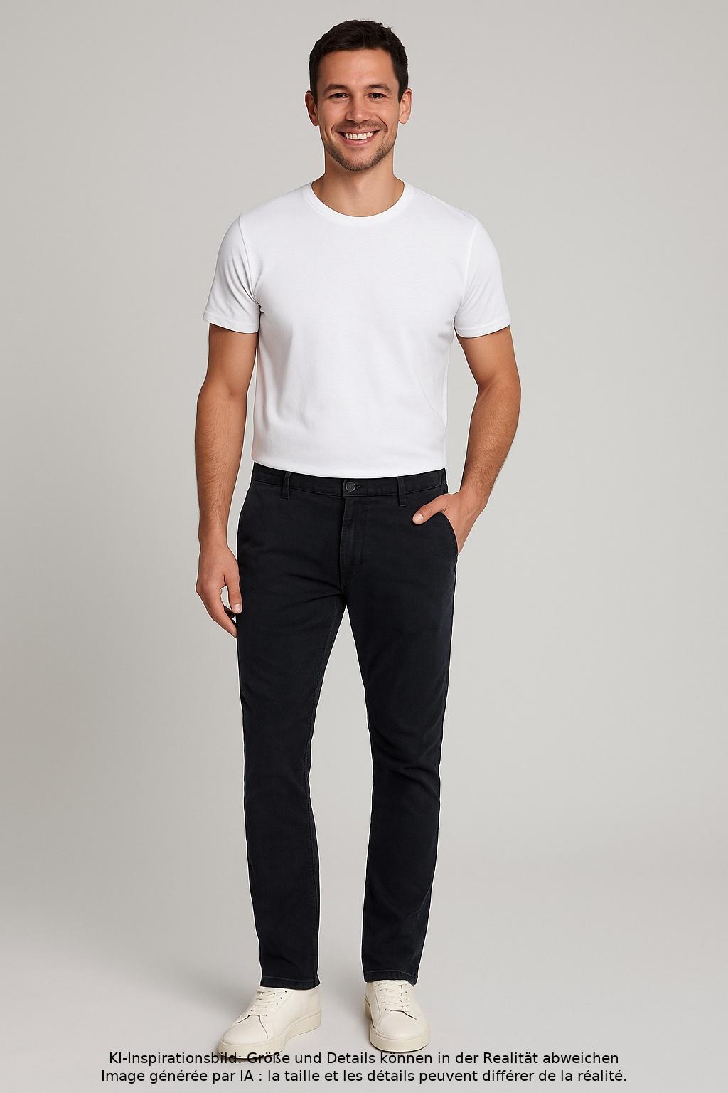 

Dondup Herren Stoffhose, marineblau, Gr. 34