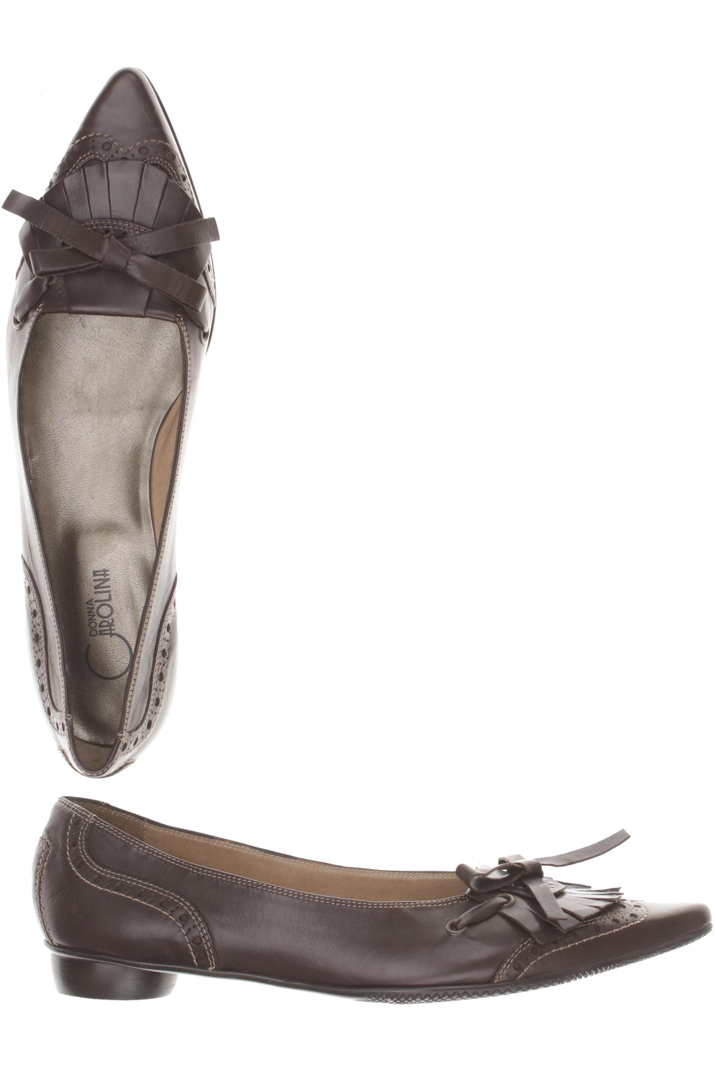 

Donna Carolina Damen Ballerinas, braun, Gr. 42