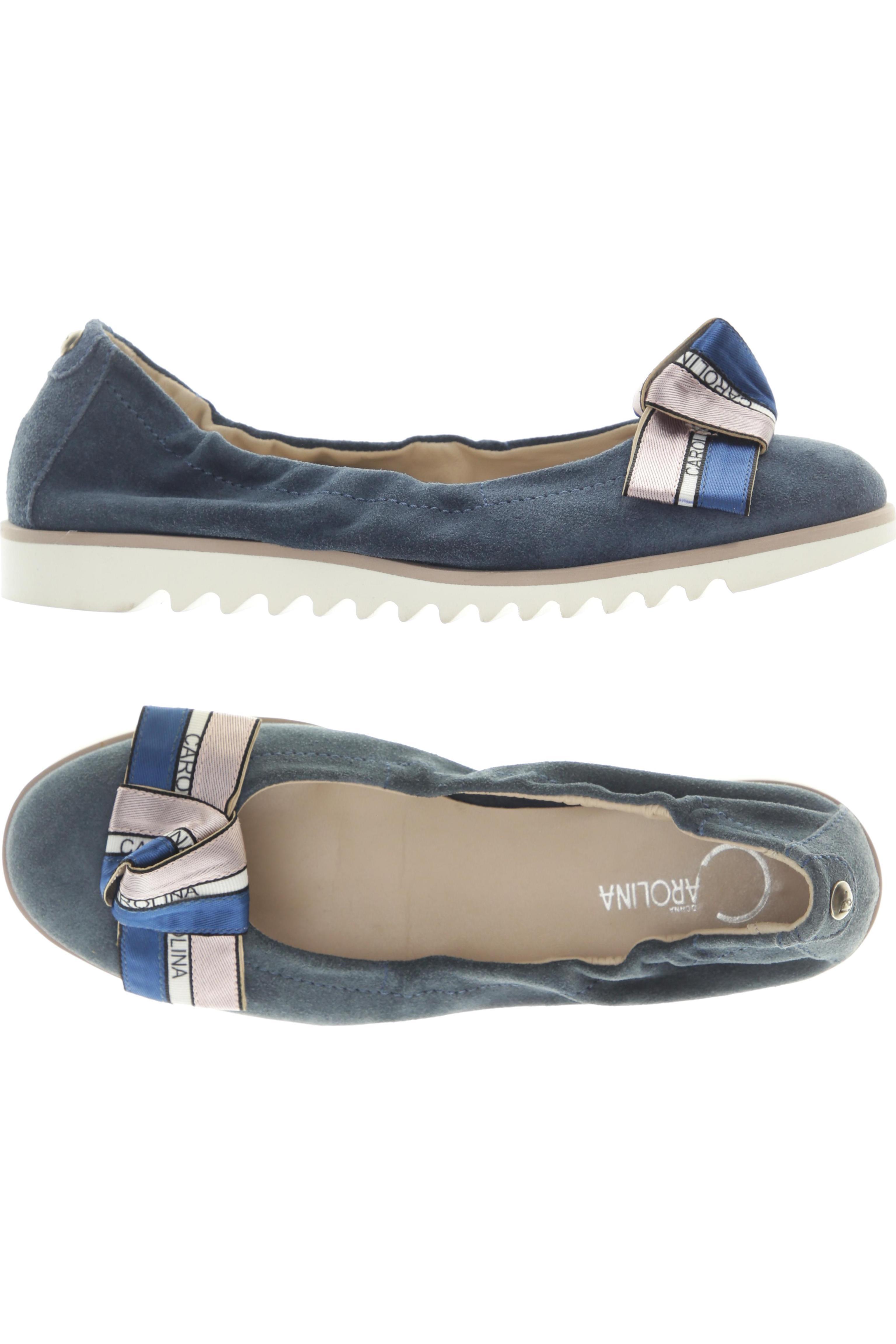 

Donna Carolina Damen Ballerinas, blau, Gr. 37