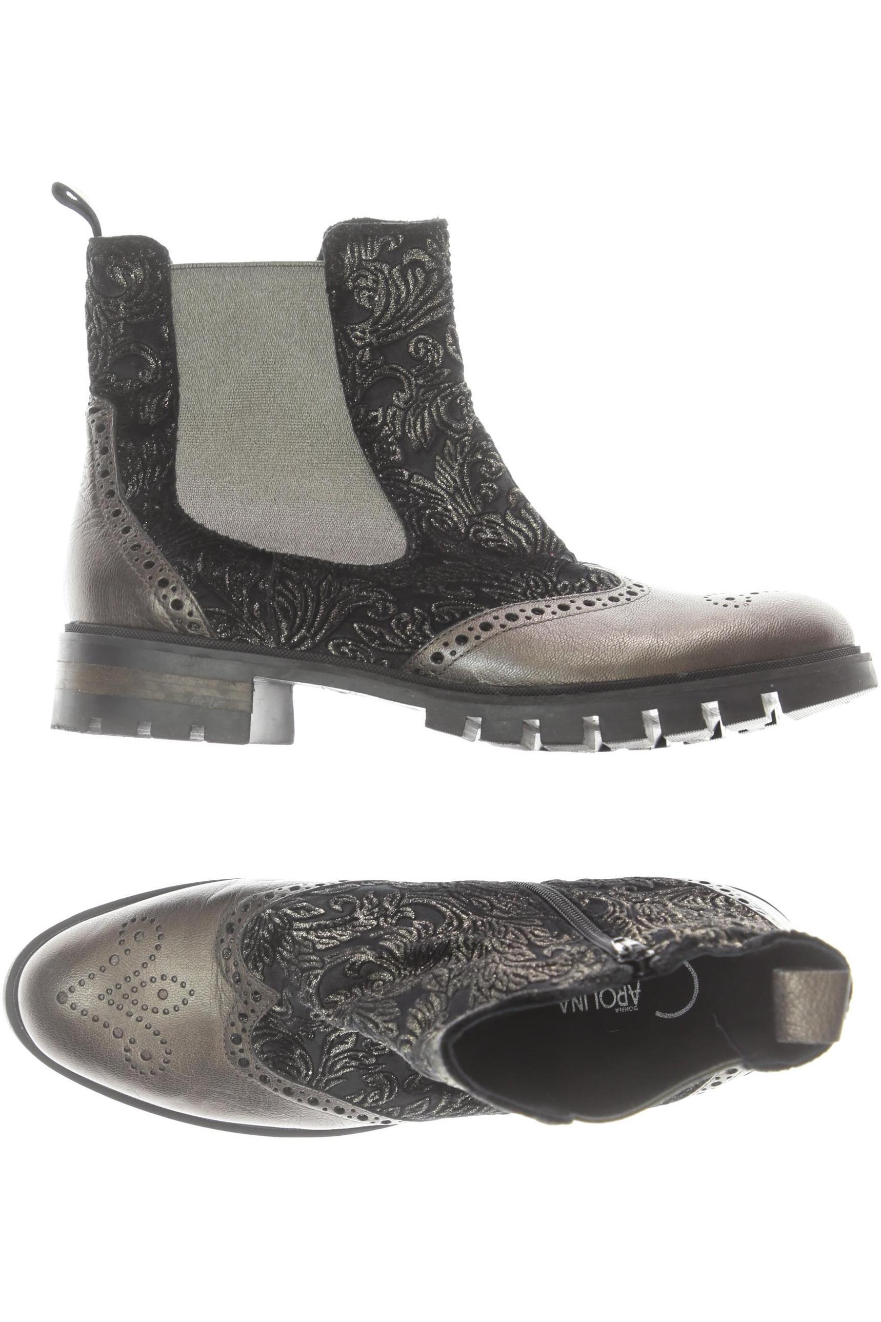 

Donna Carolina Damen Stiefelette, schwarz, Gr. 40