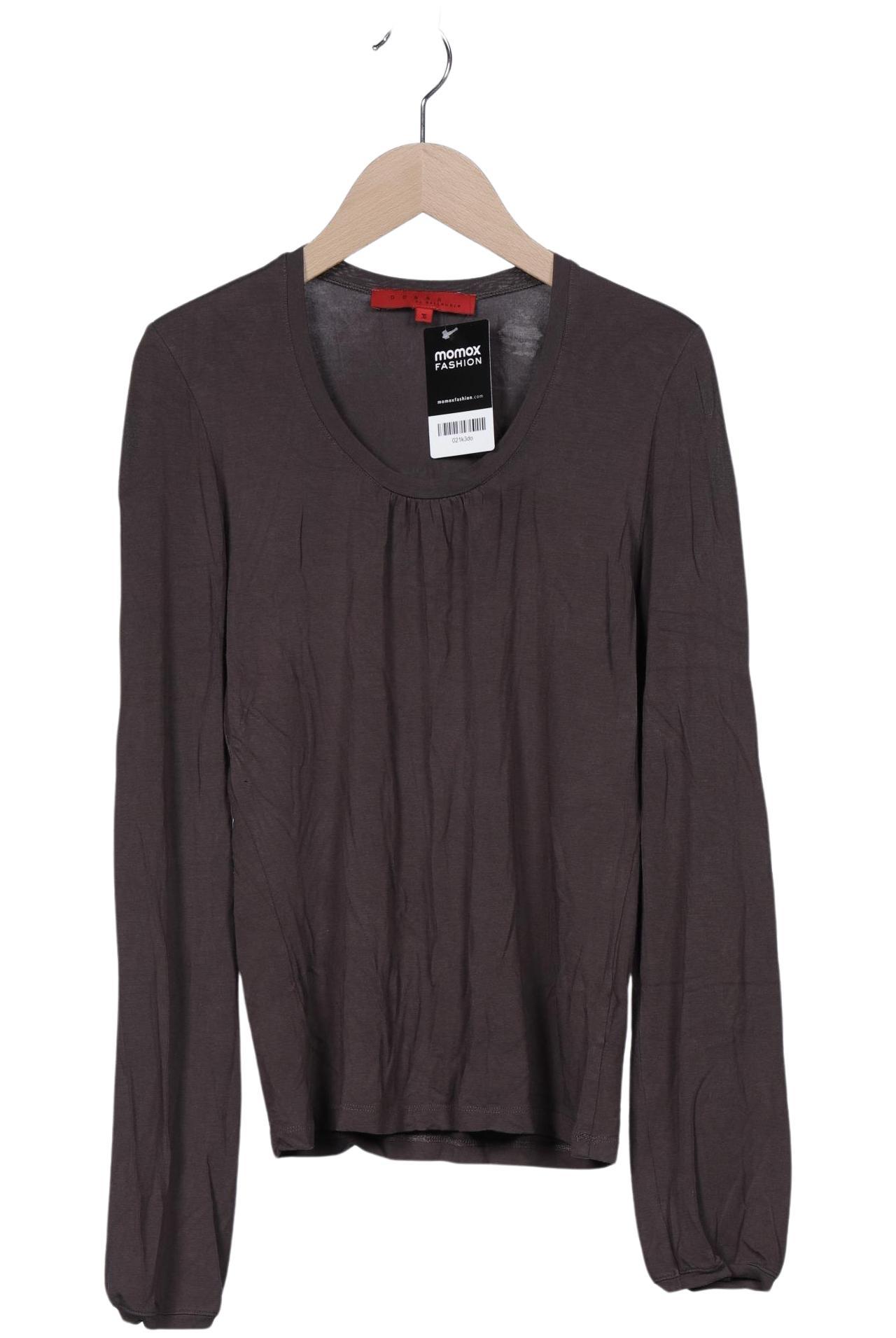 

Donna by Hallhuber Damen Langarmshirt, grau, Gr. 36