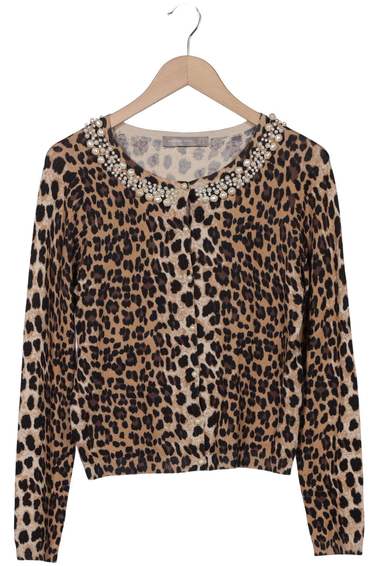 

Donna by Hallhuber Damen Strickjacke, braun, Gr. 40