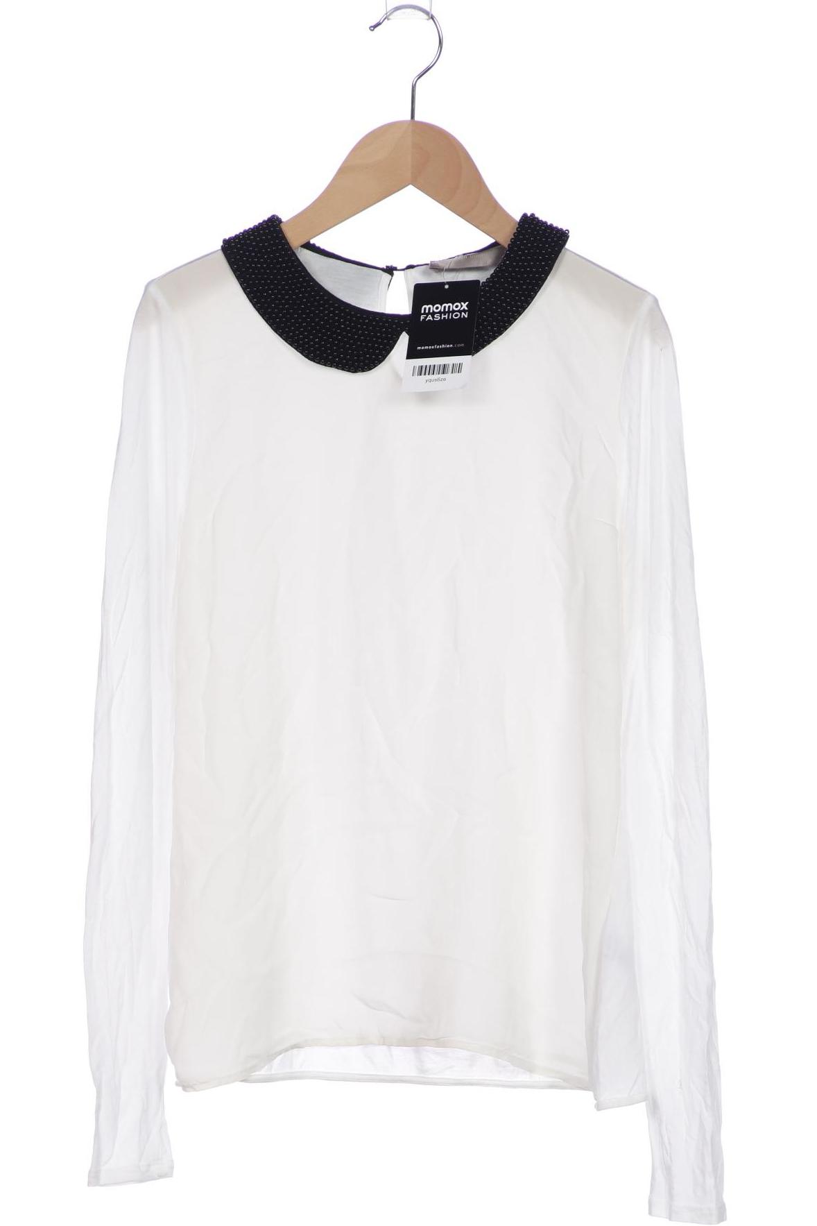 

Donna by Hallhuber Damen Langarmshirt, weiß, Gr. 36