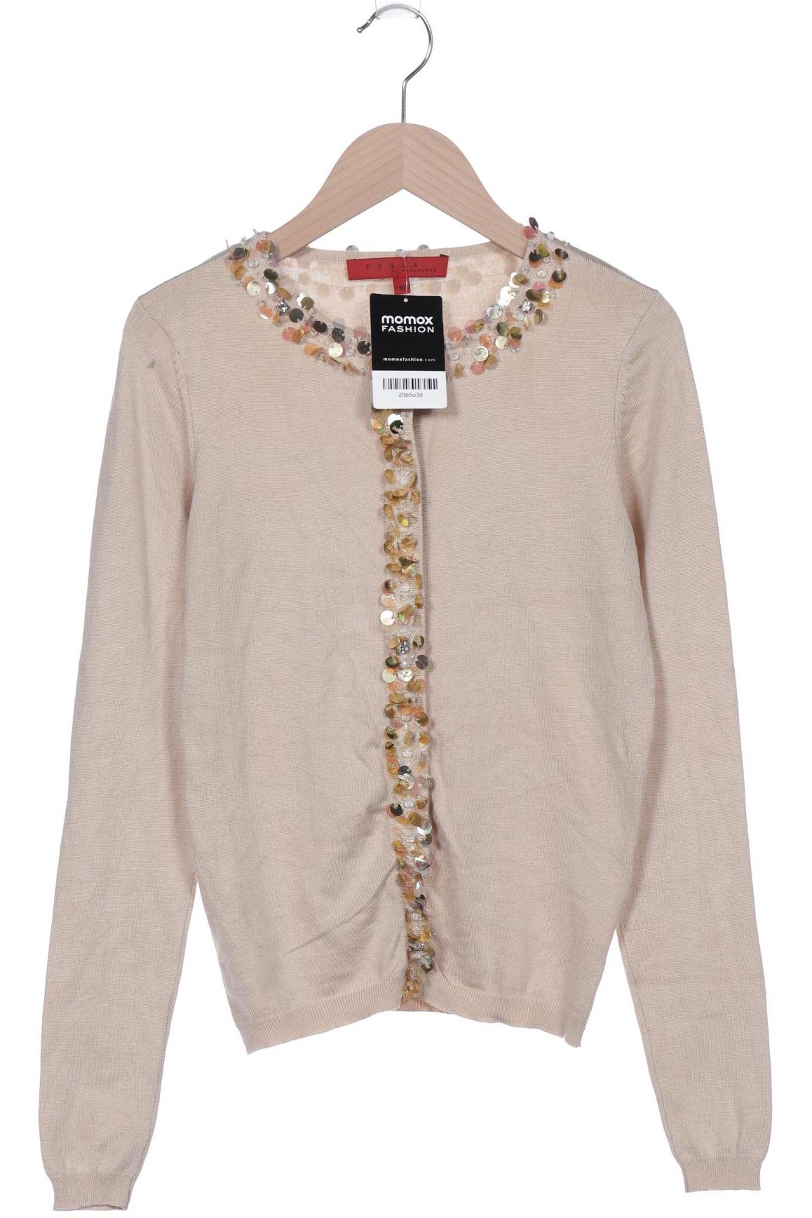 

Donna by Hallhuber Damen Strickjacke, beige, Gr. 36