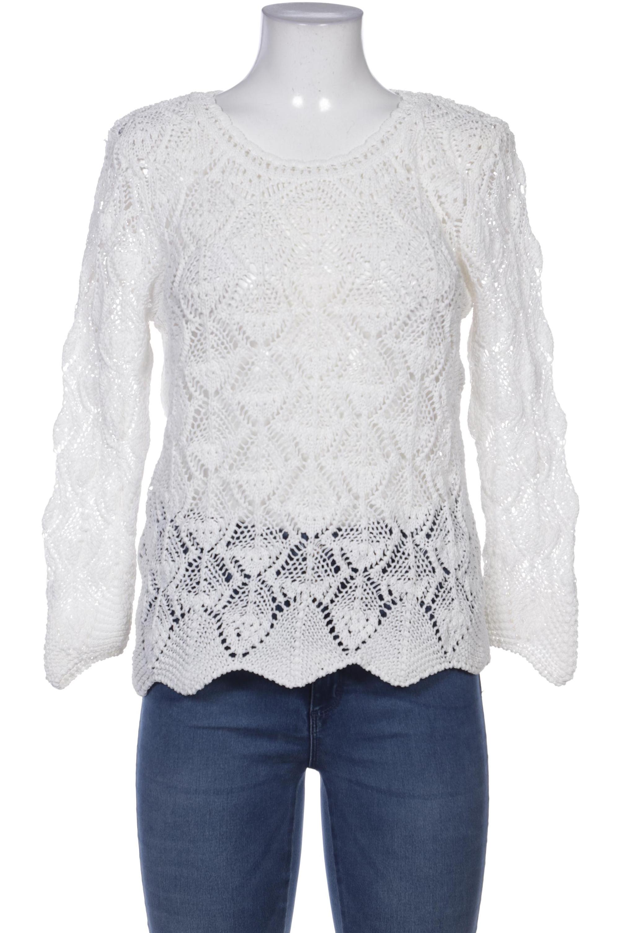 

Donna by Hallhuber Damen Pullover, weiß, Gr. 42
