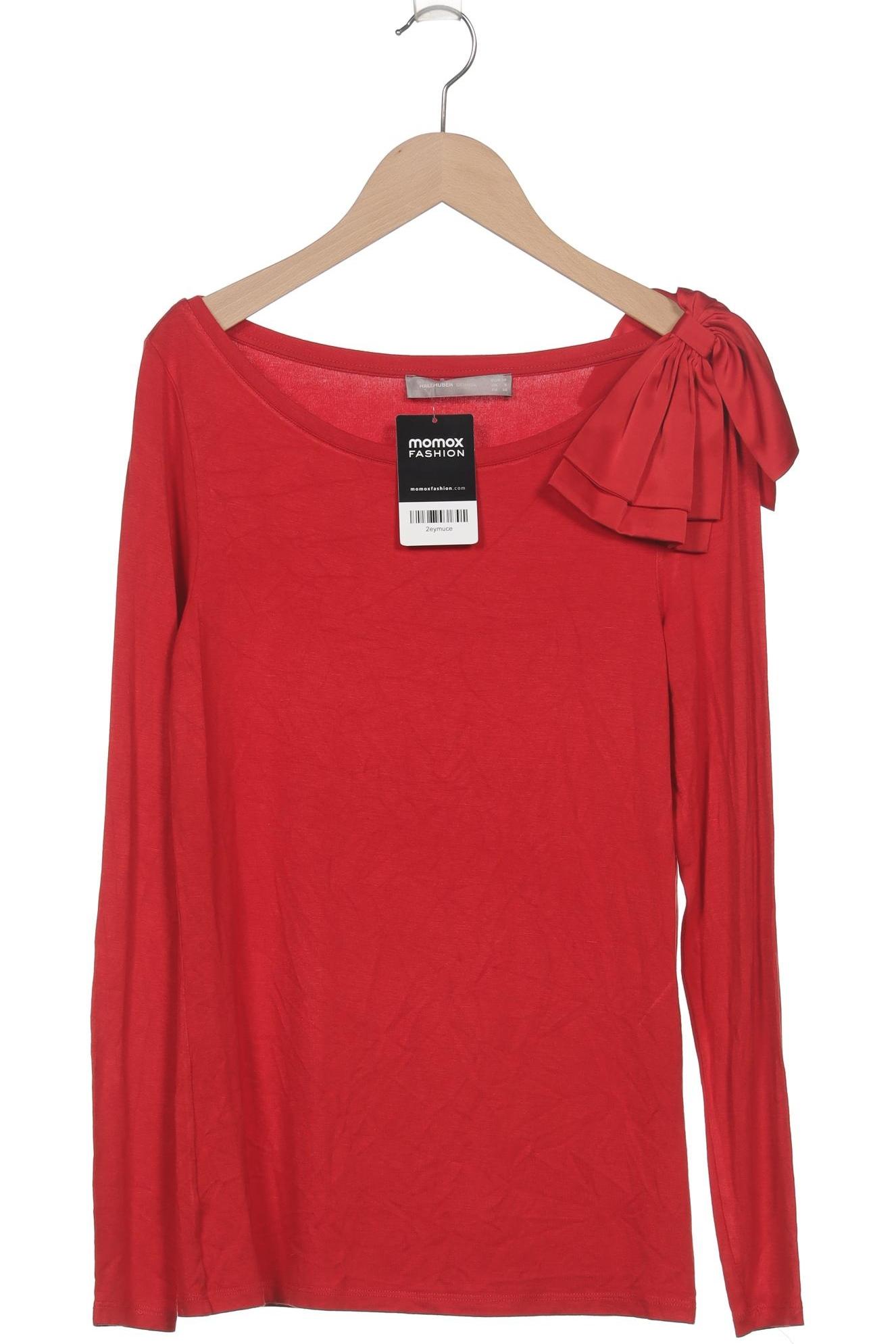

Donna by Hallhuber Damen Langarmshirt, rot, Gr. 34