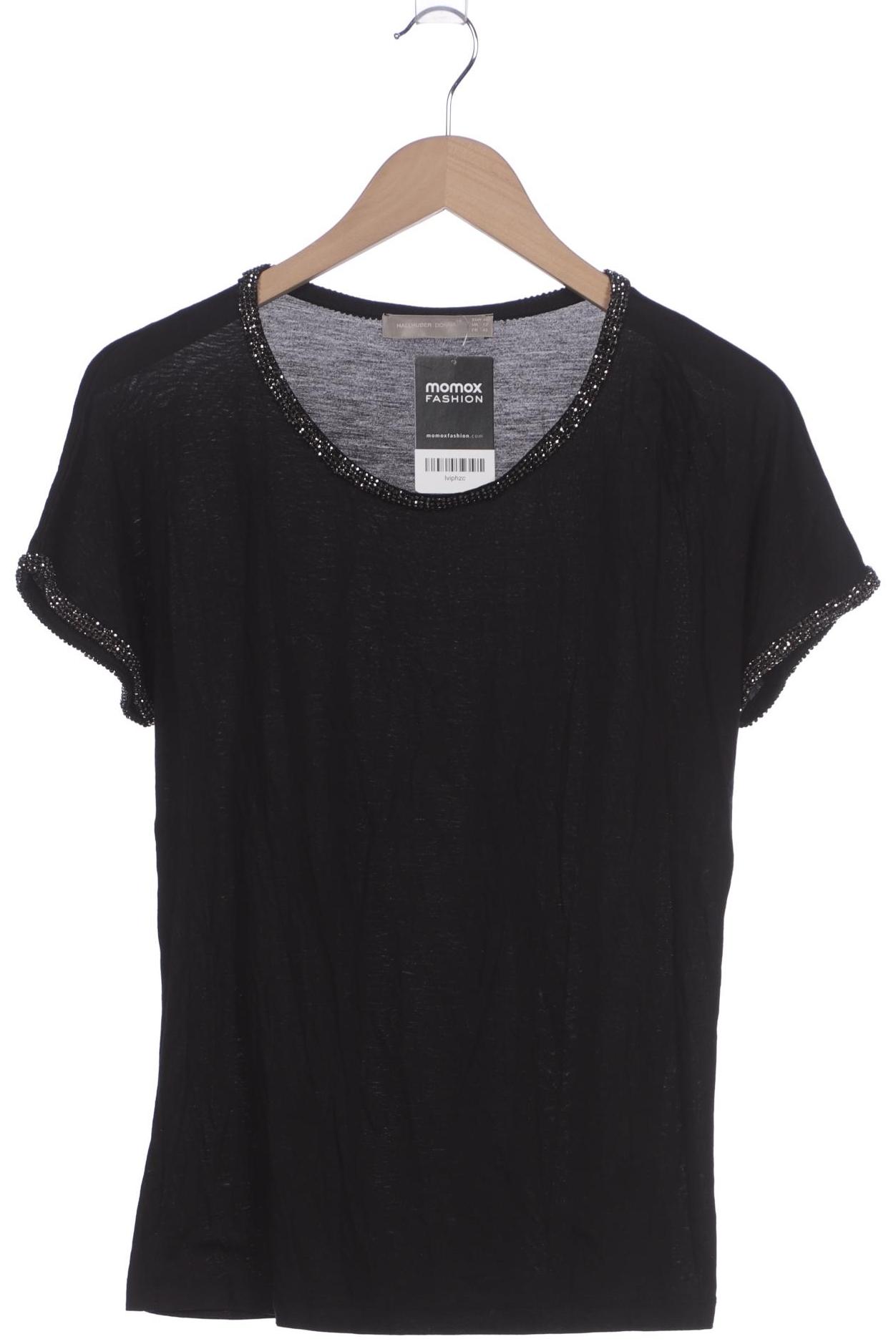 

Donna by Hallhuber Damen T-Shirt, schwarz, Gr. 40