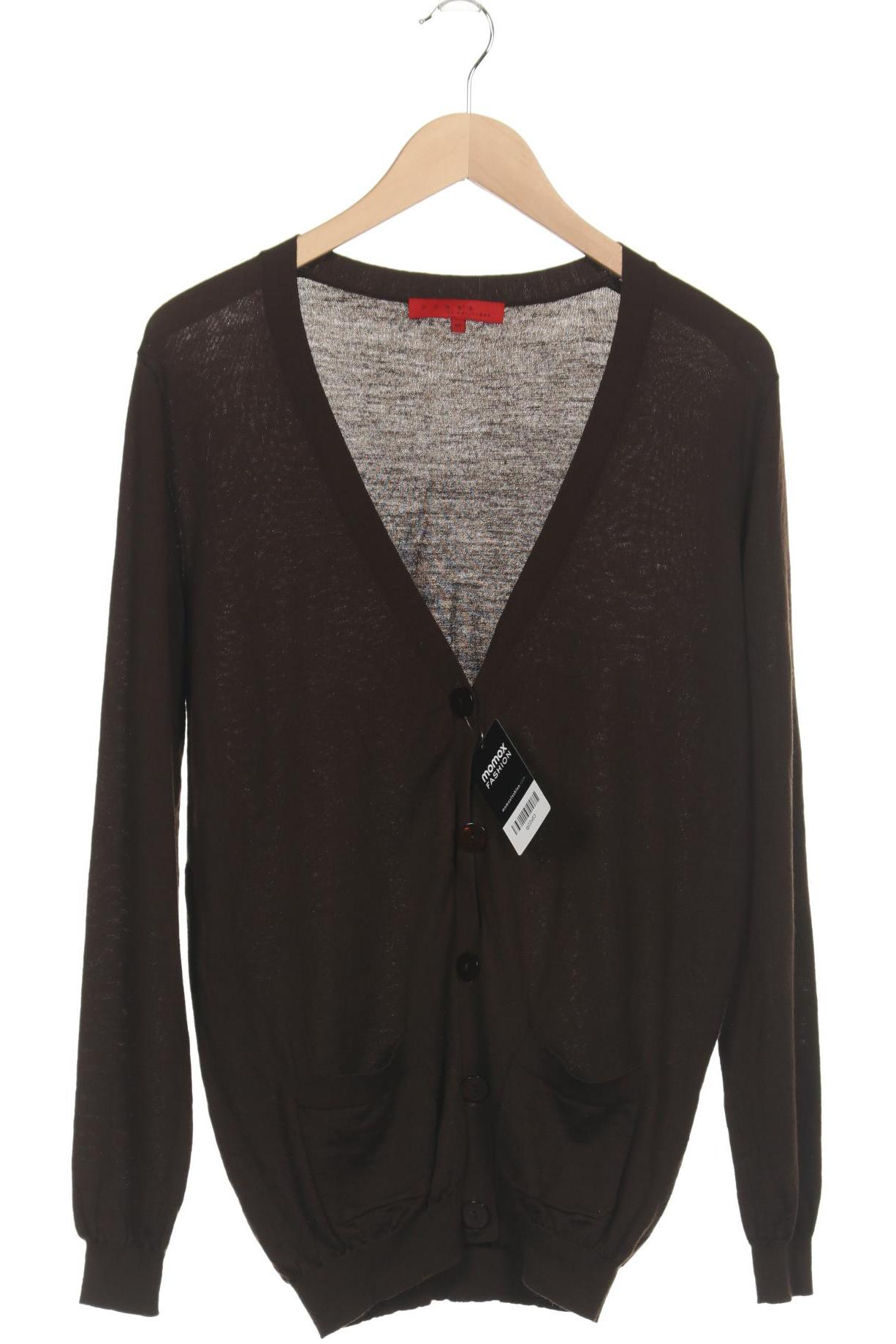 

Donna by Hallhuber Damen Strickjacke, braun, Gr. 40