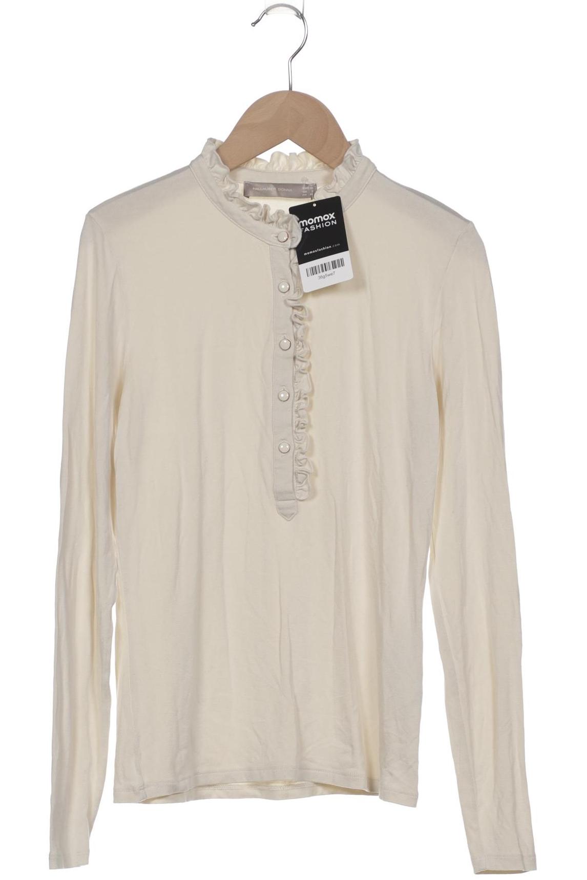 

Donna by Hallhuber Damen Langarmshirt, beige, Gr. 34