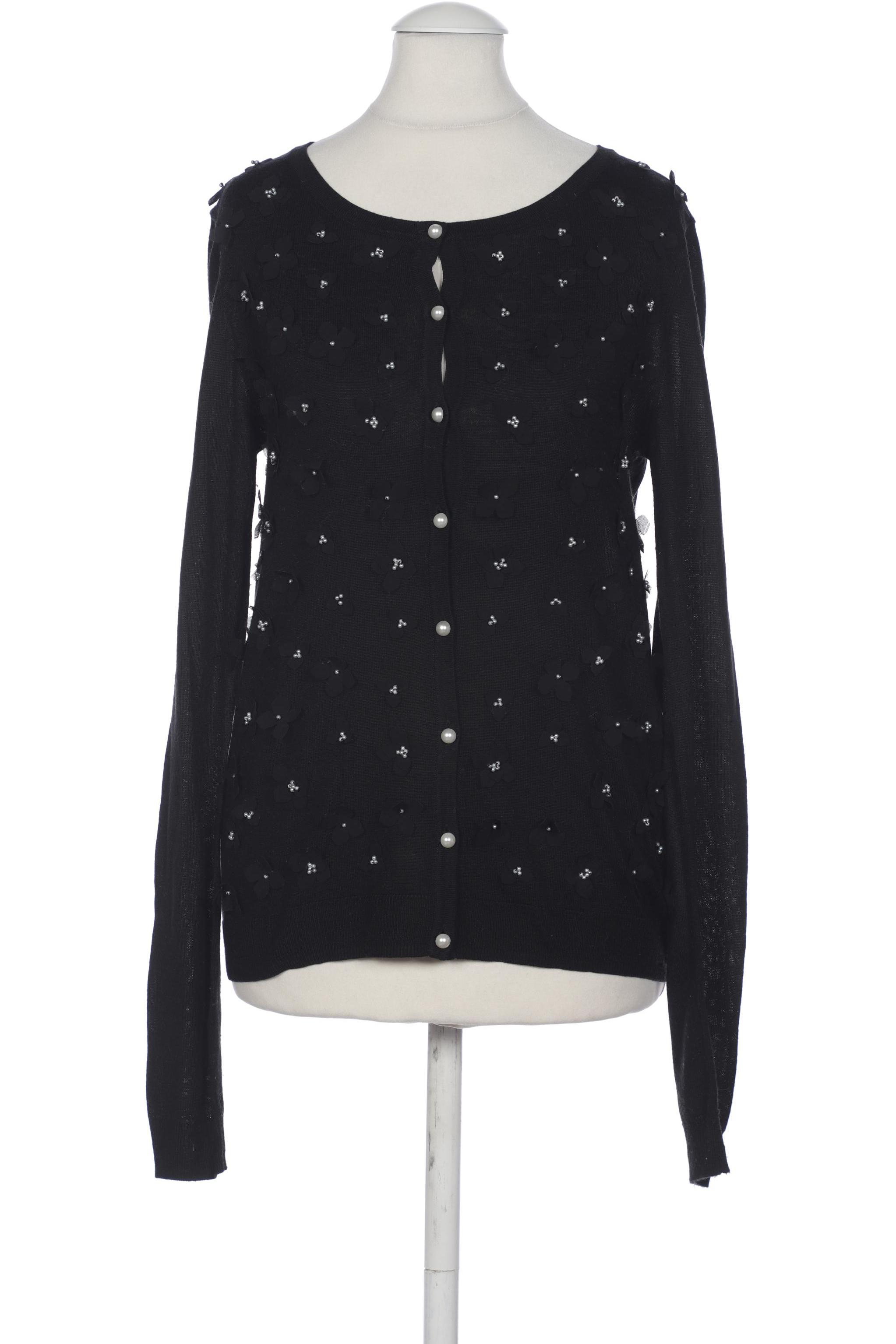 

DONNA by HALLHUBER Damen Strickjacke, schwarz