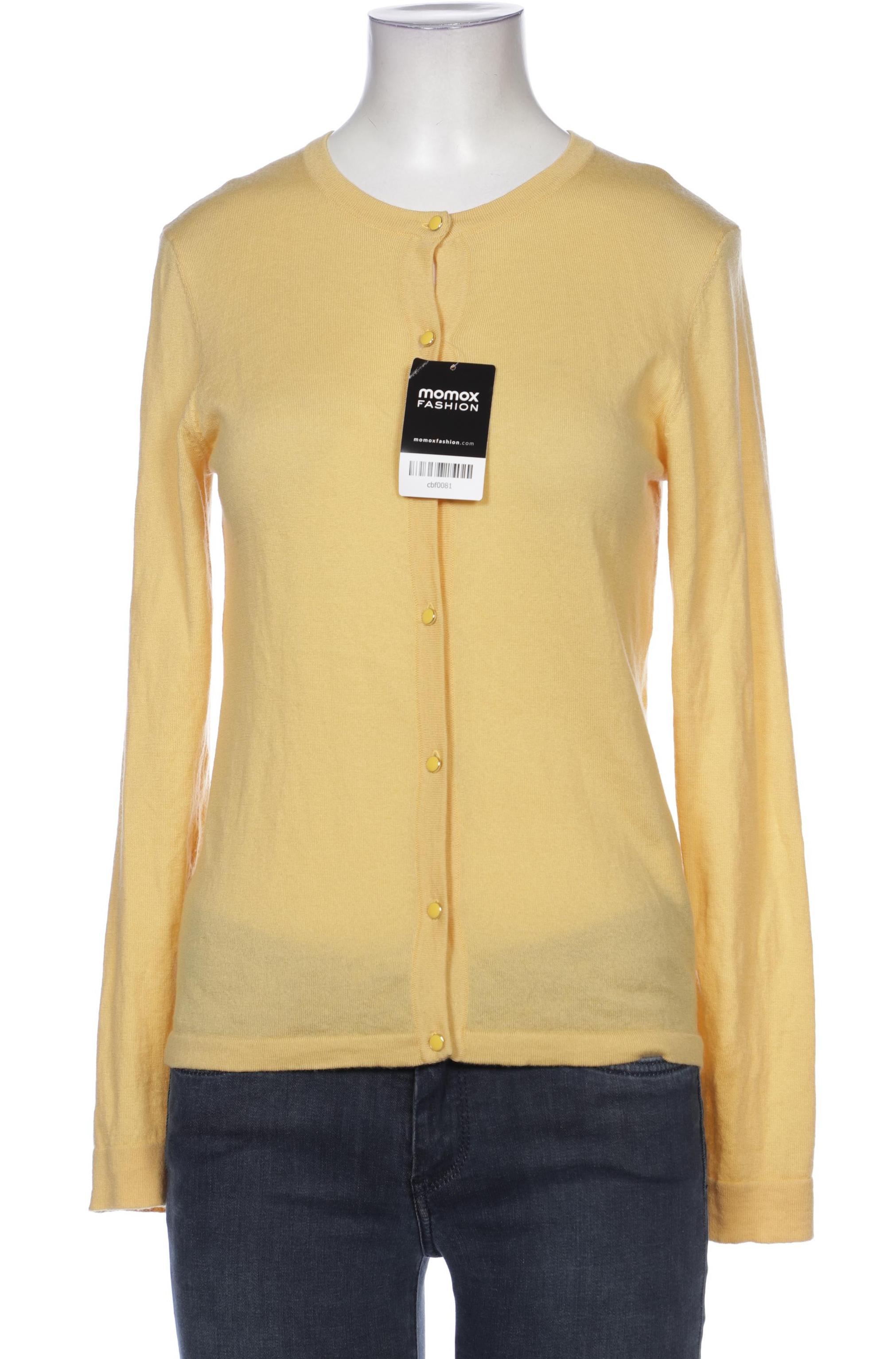 

Donna by Hallhuber Damen Strickjacke, gelb, Gr. 38