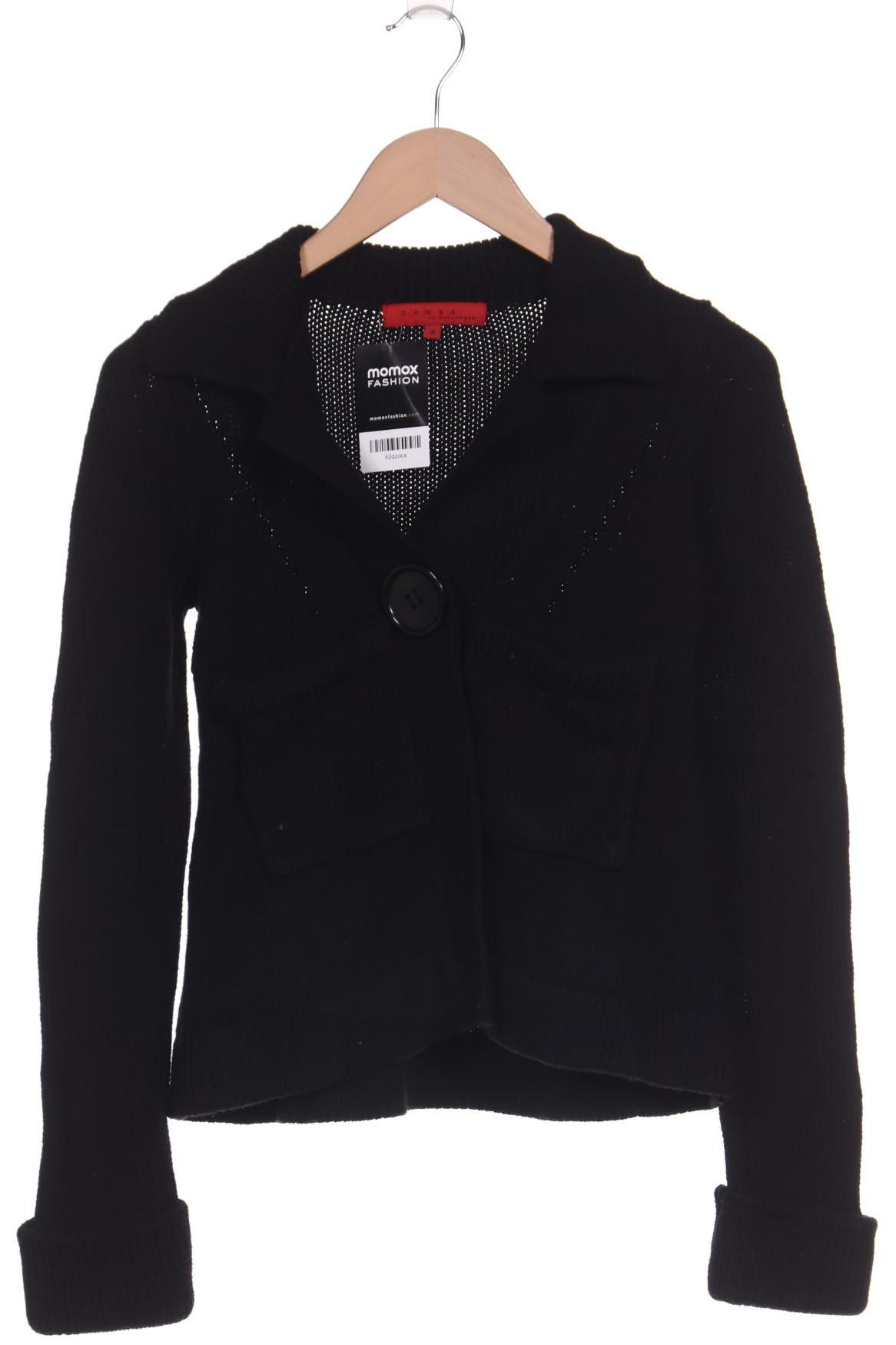 

Donna by Hallhuber Damen Strickjacke, schwarz, Gr. 36