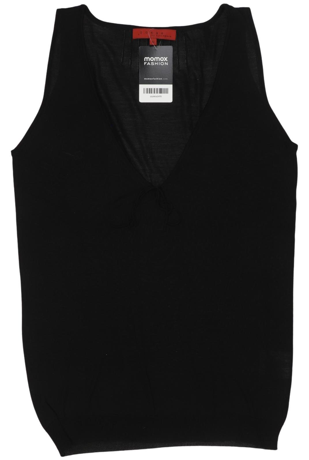 

Donna by Hallhuber Damen Top, schwarz, Gr. 42