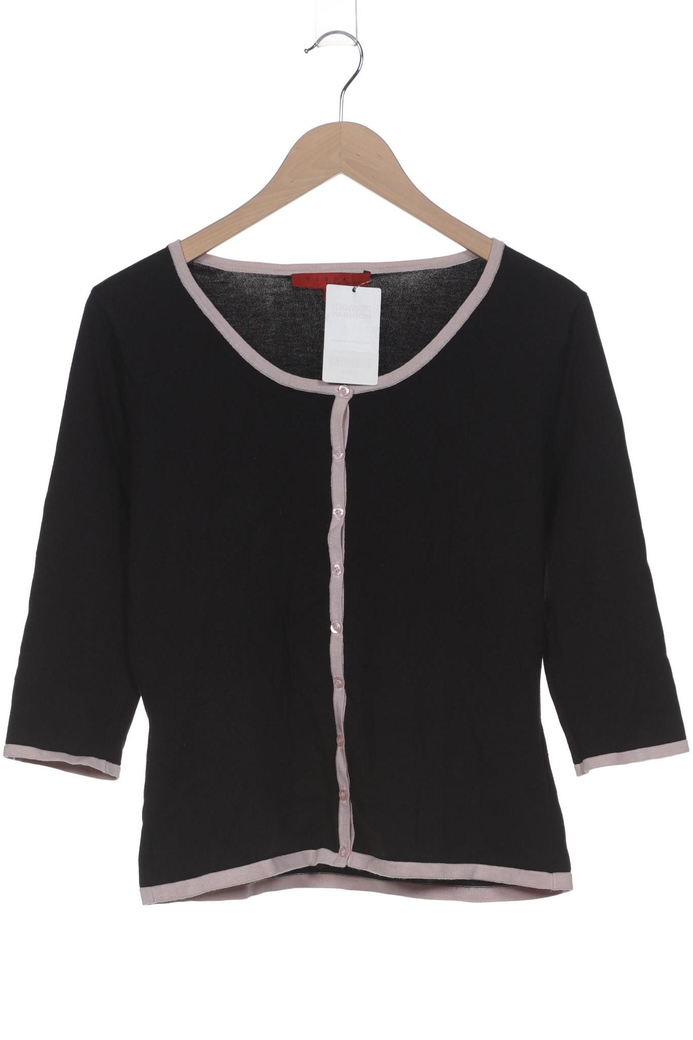 

Donna by Hallhuber Damen Strickjacke, schwarz, Gr. 42