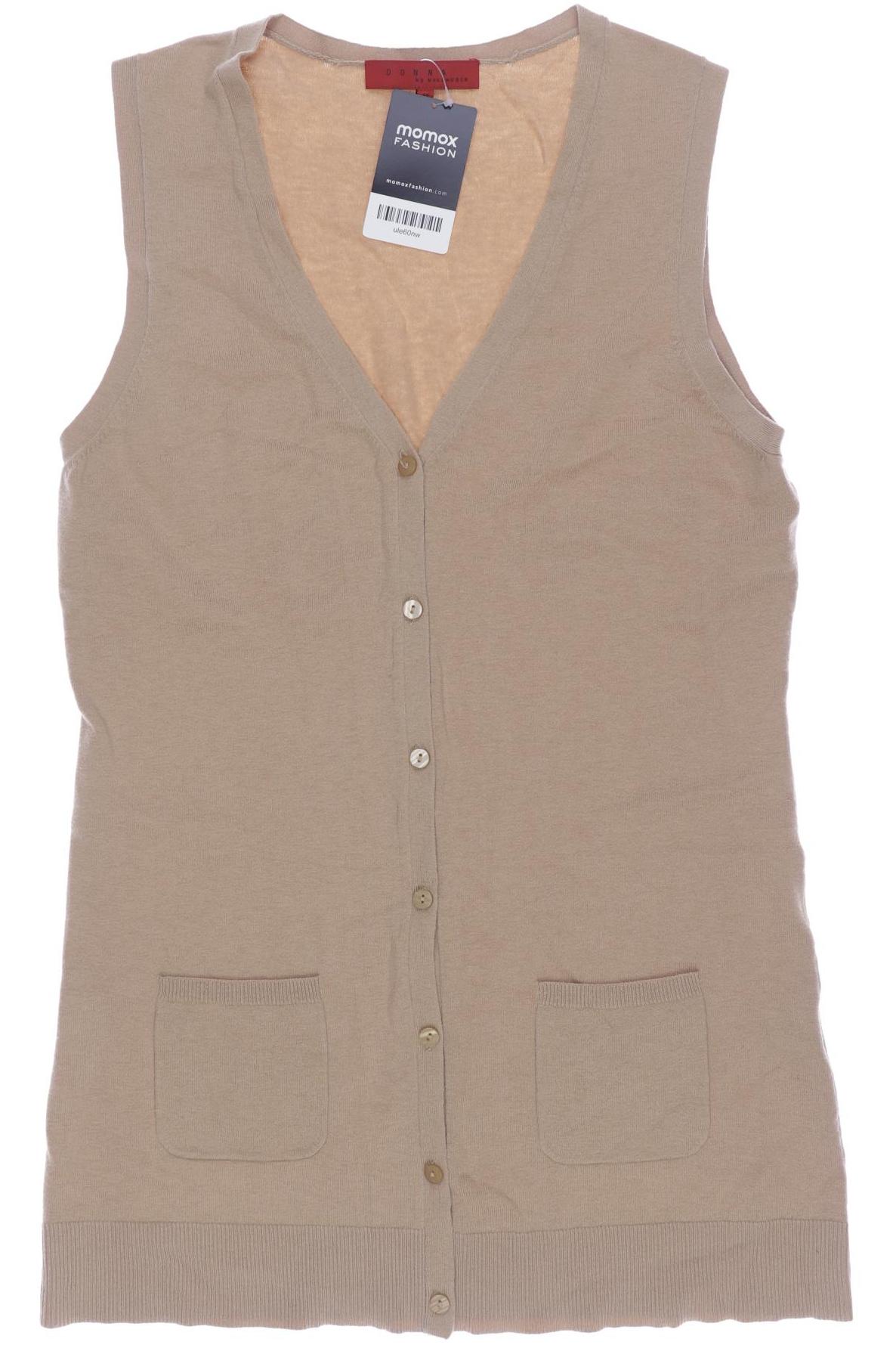 

Donna by Hallhuber Damen Weste, beige, Gr. 40