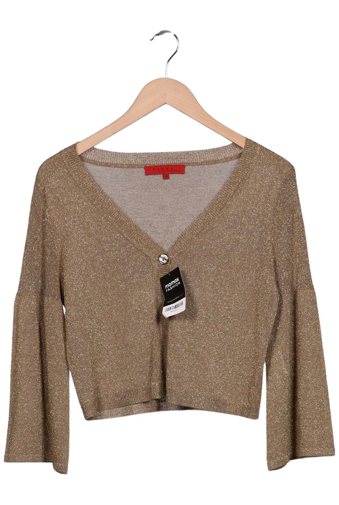 

Donna by Hallhuber Damen Strickjacke, beige, Gr. 38