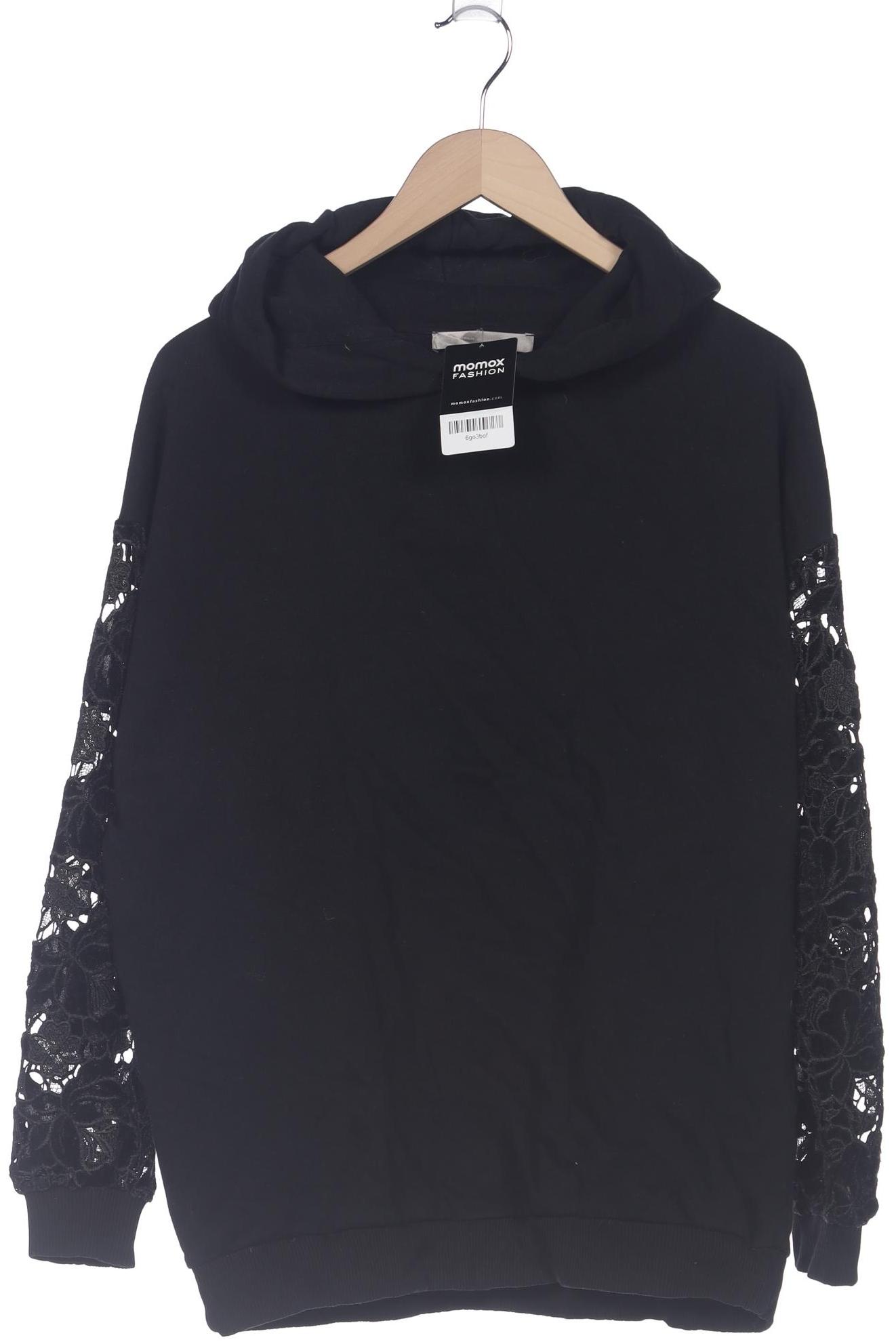 

Donna by Hallhuber Damen Kapuzenpullover, schwarz, Gr. 38