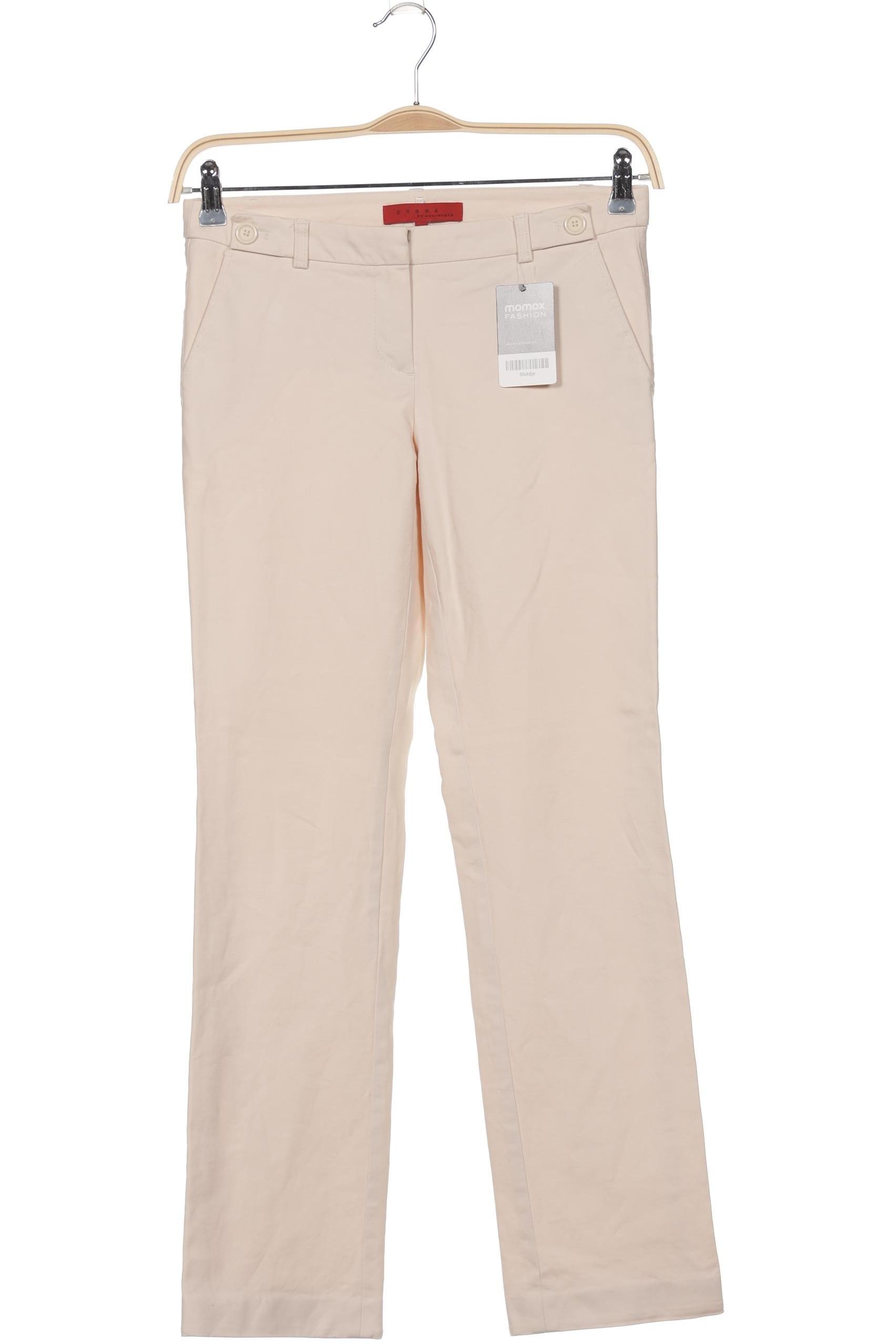 

Donna by Hallhuber Damen Stoffhose, beige, Gr. 34