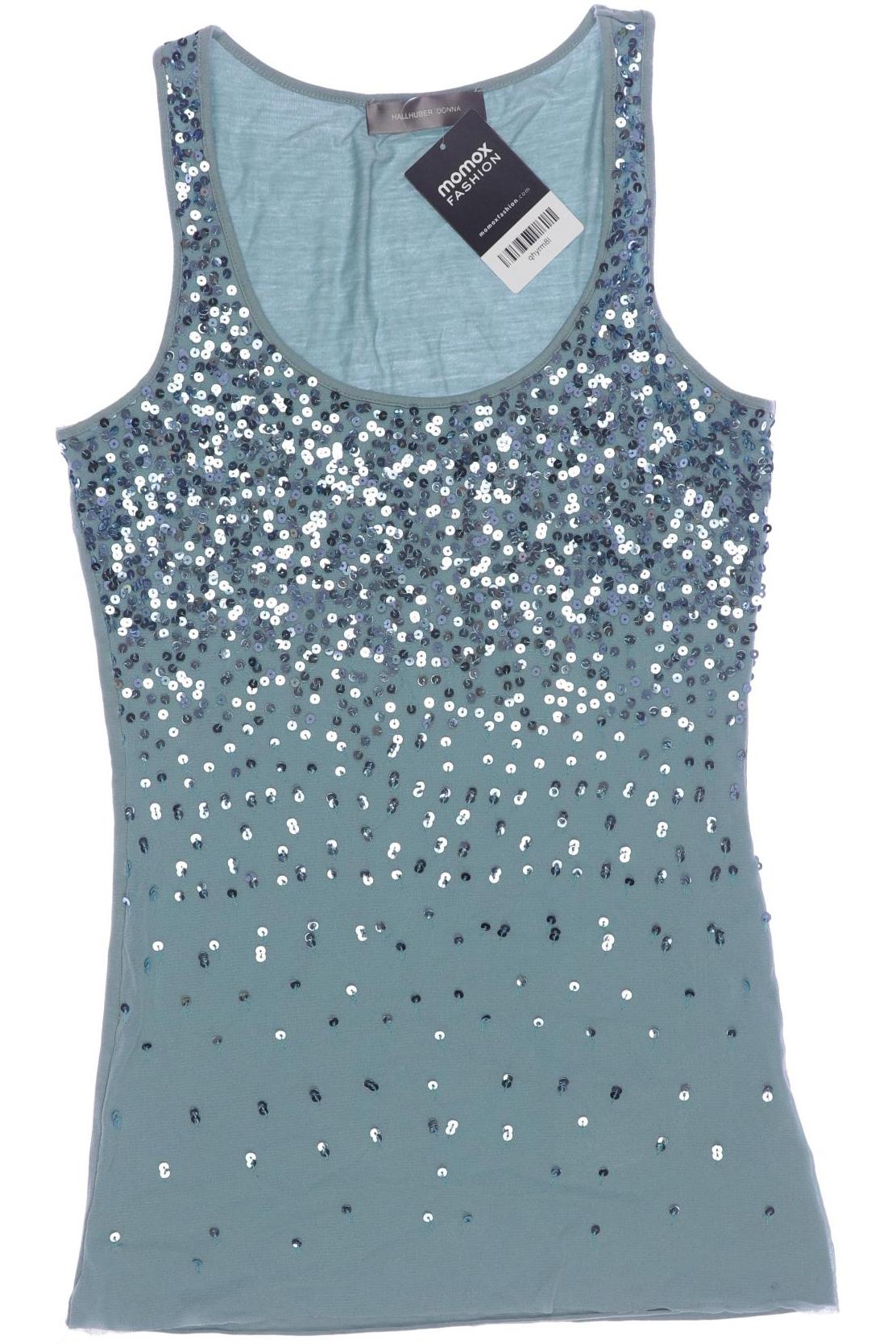 

Donna by Hallhuber Damen Top, türkis, Gr. 36