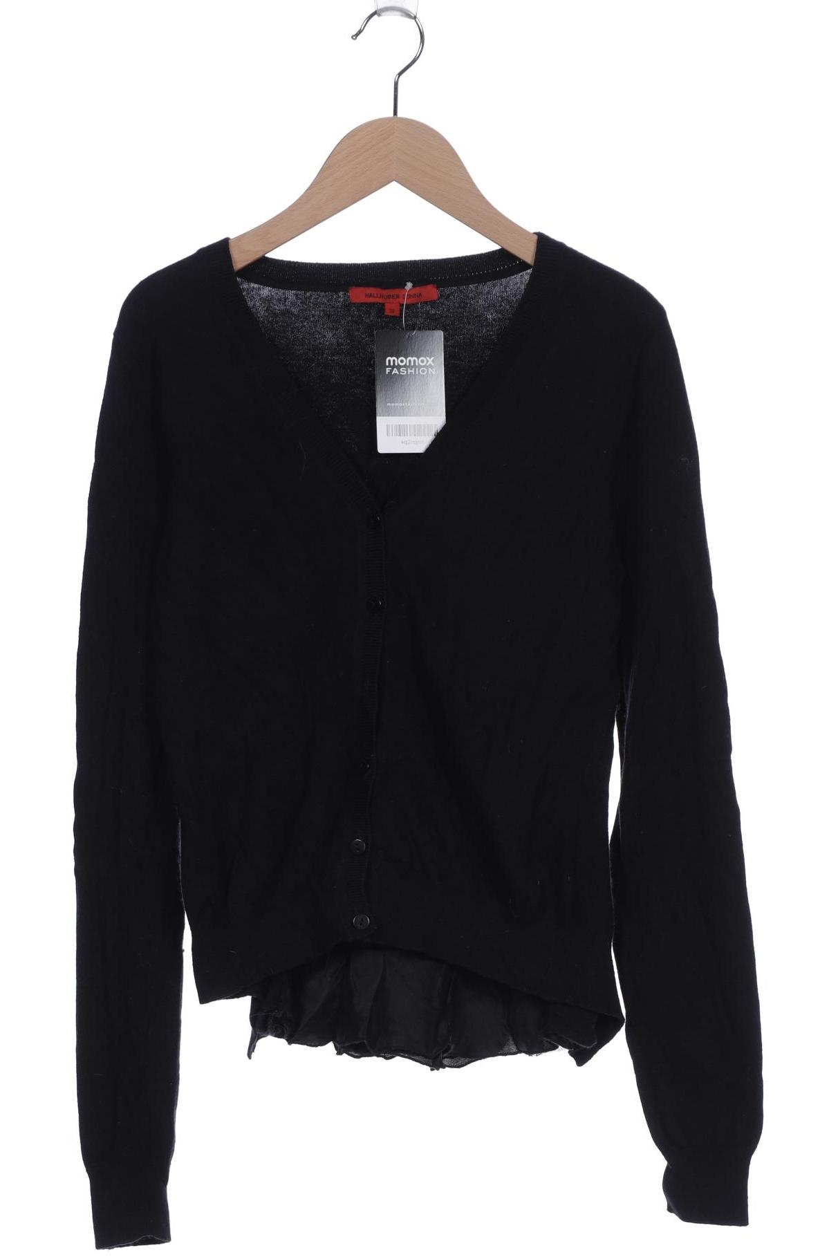 

Donna by Hallhuber Damen Strickjacke, schwarz, Gr. 38