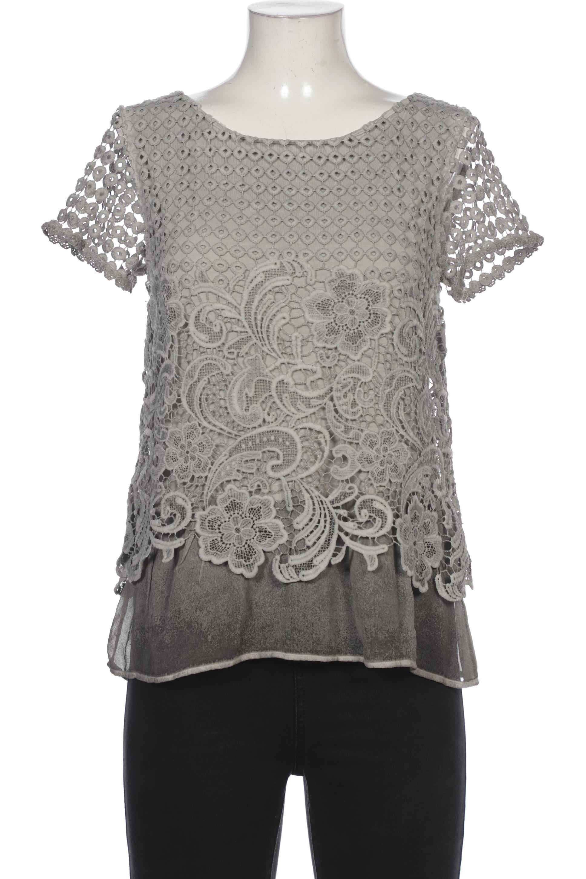 

Donna by Hallhuber Damen Bluse, grau, Gr. 40